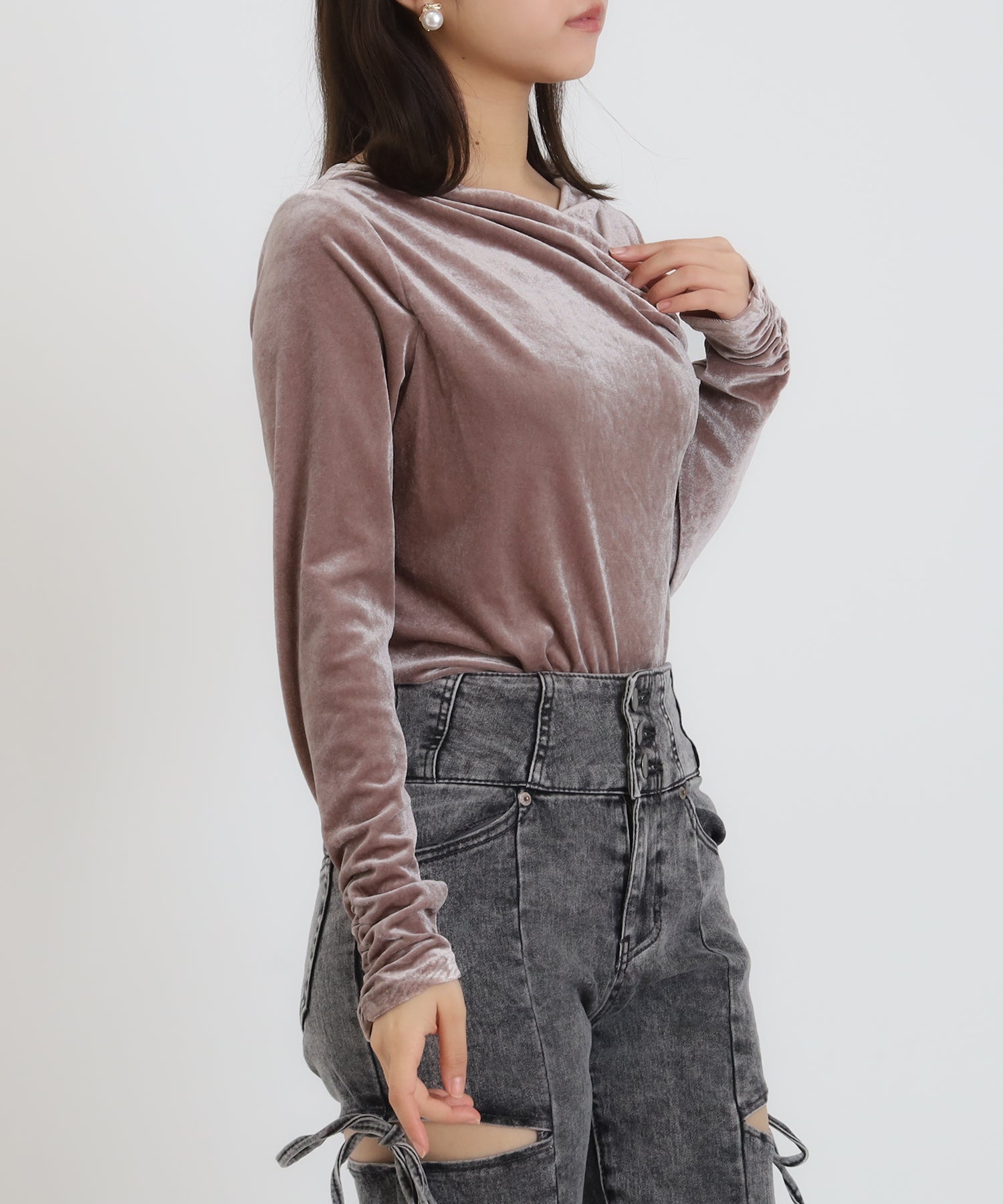 モカ model:156 着用サイズ:M