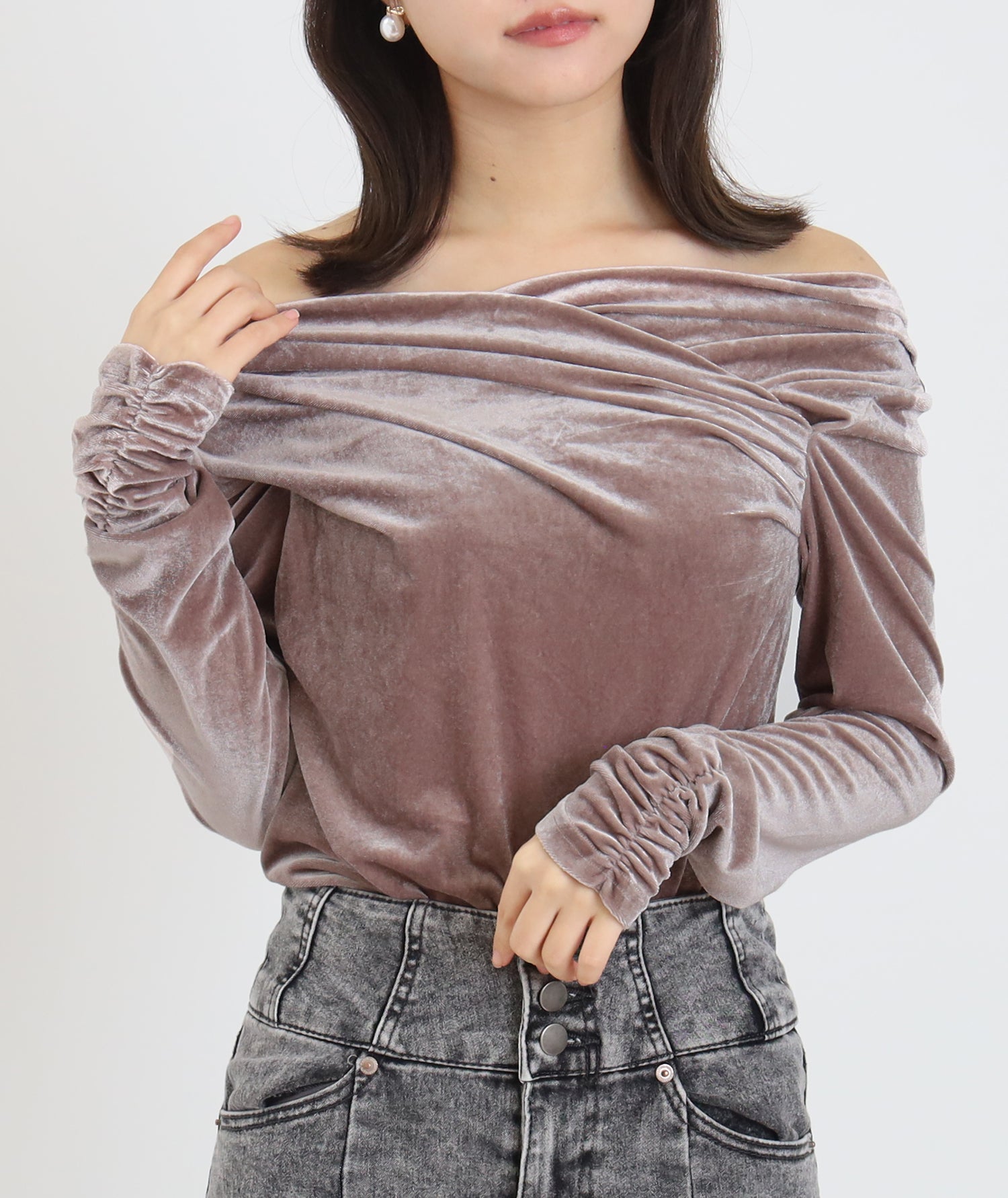 モカ model:156 着用サイズ:M