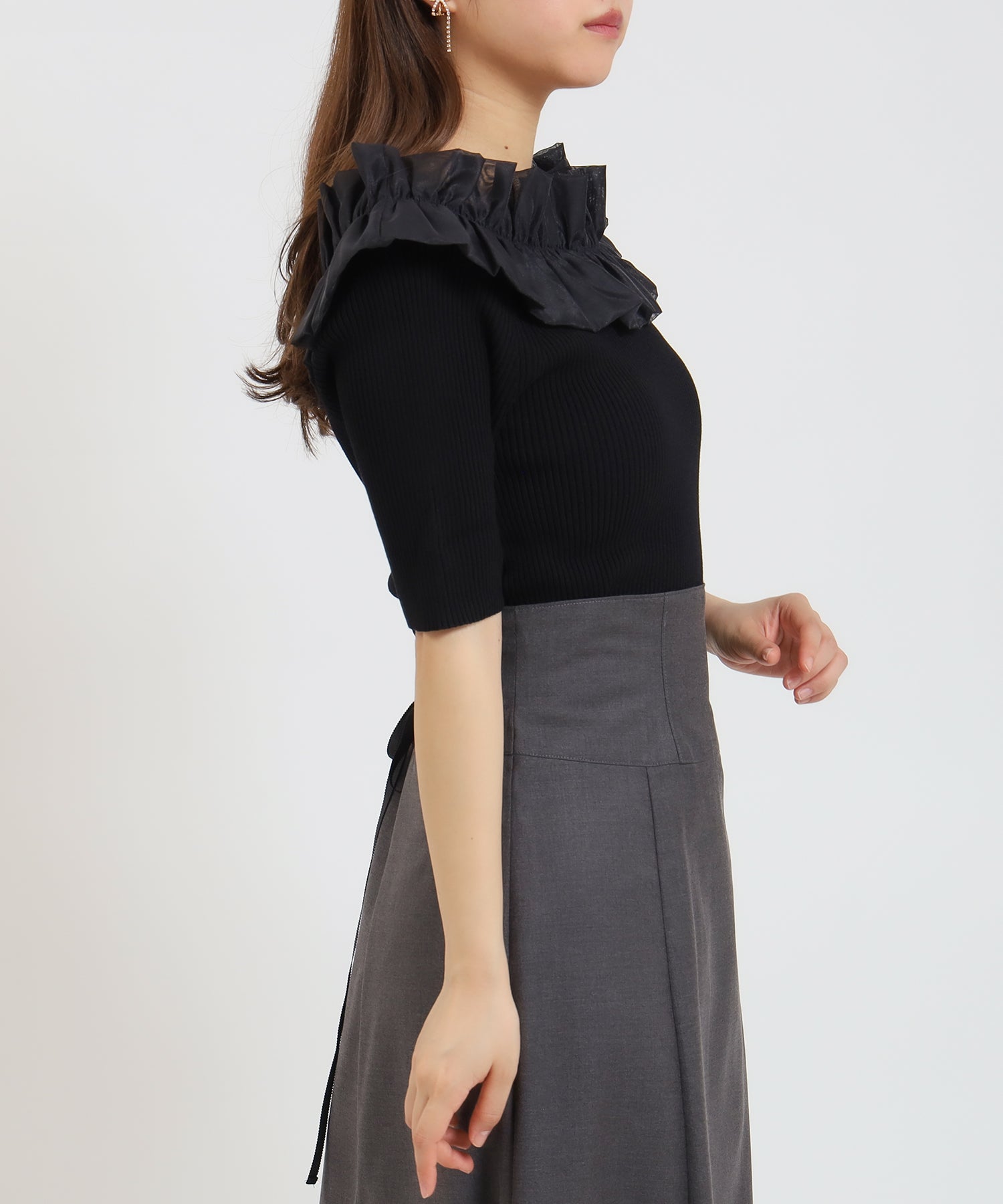 ブラック model:155 着用サイズ:M55