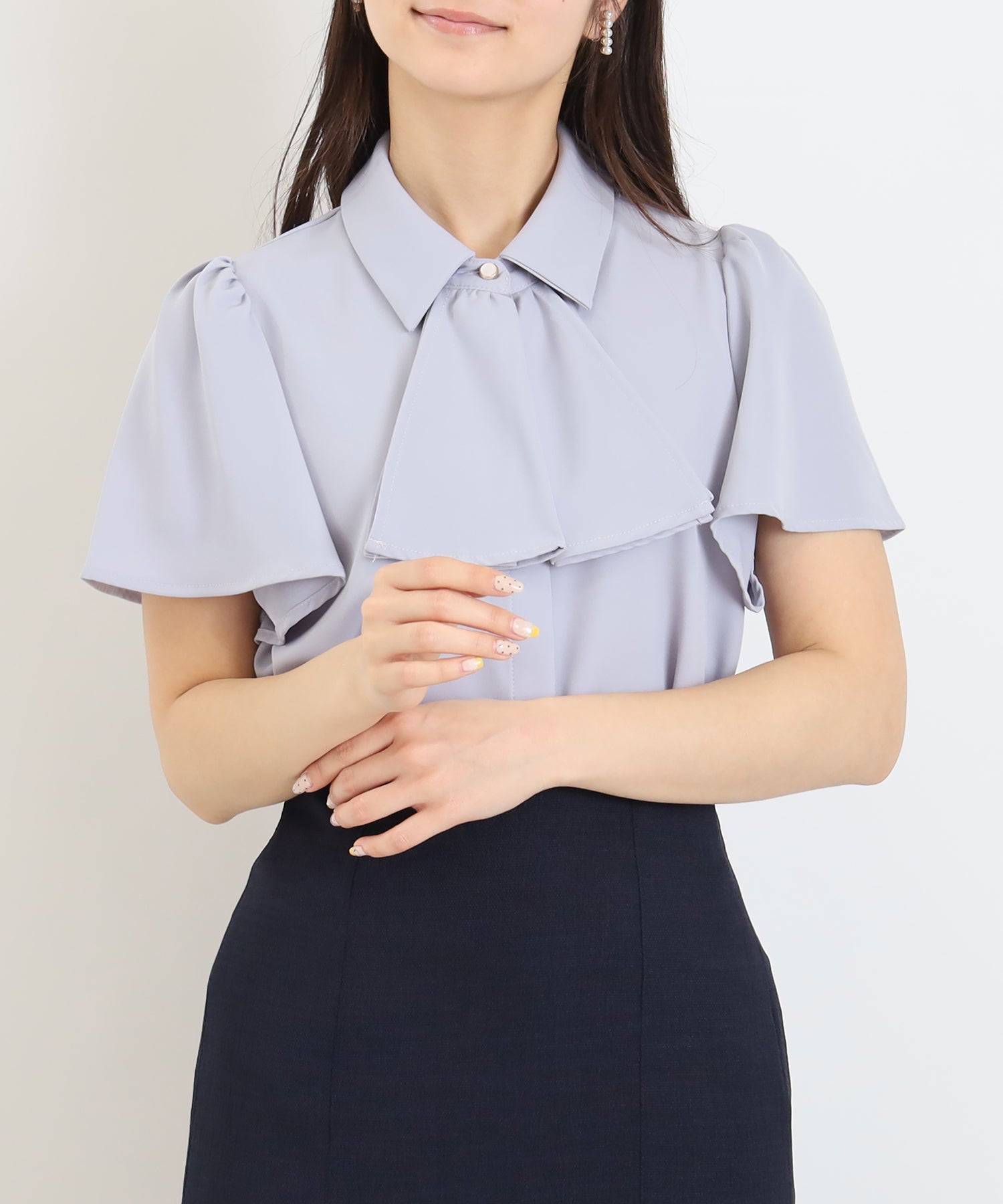 ダスティブルー model:160cm 着用サイズ:M