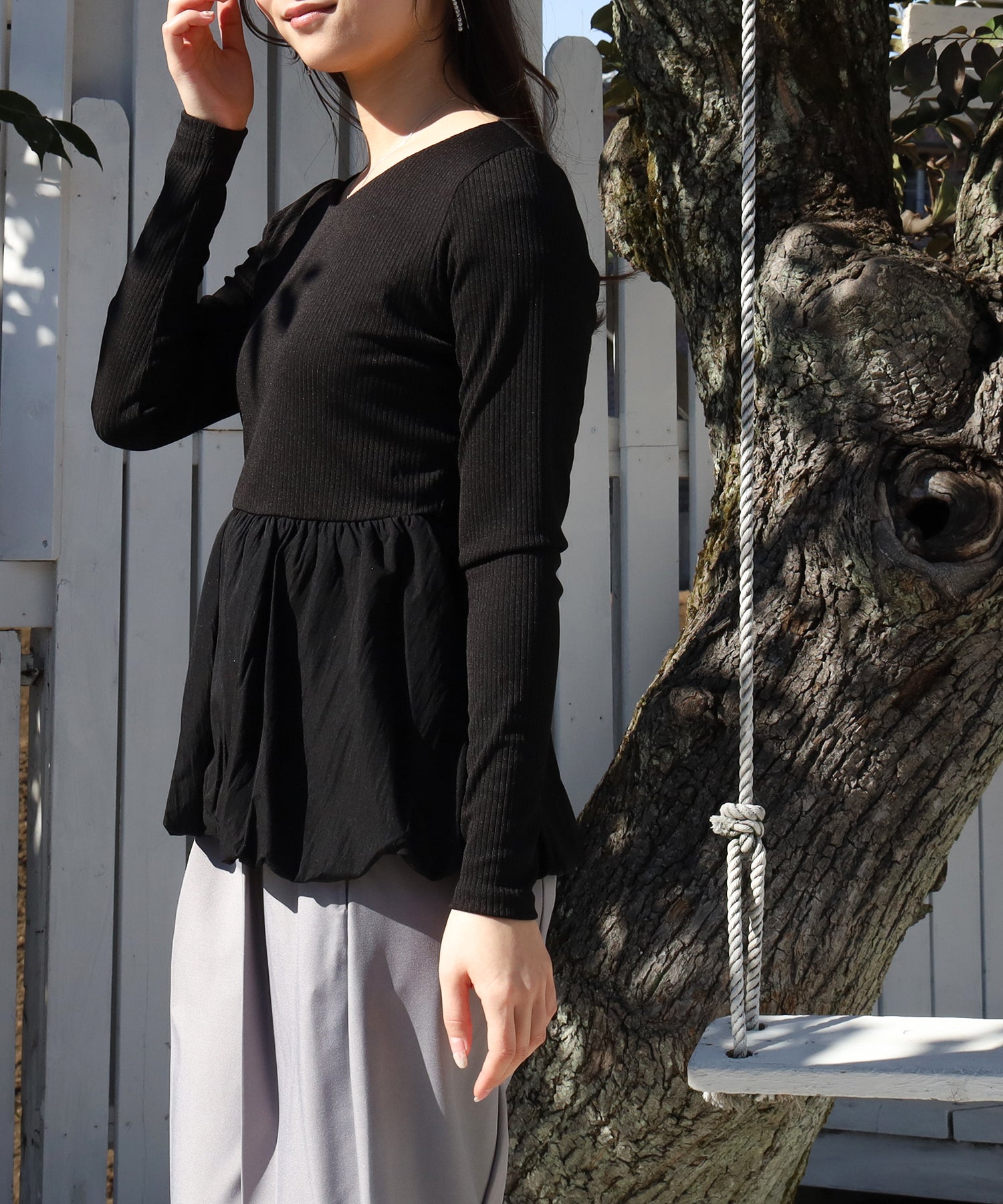 ブラック MODEL:160 着用サイズ:M