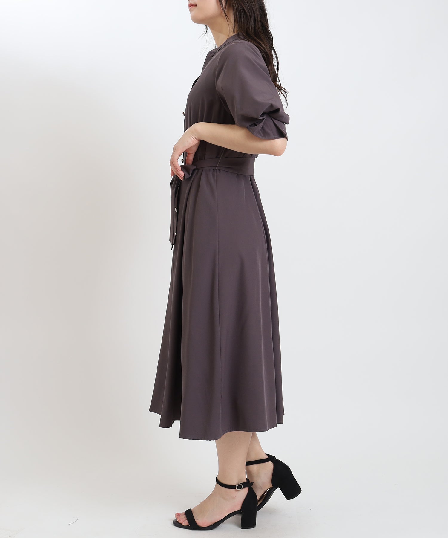 ブラウン model:160cm 着用サイズ:M