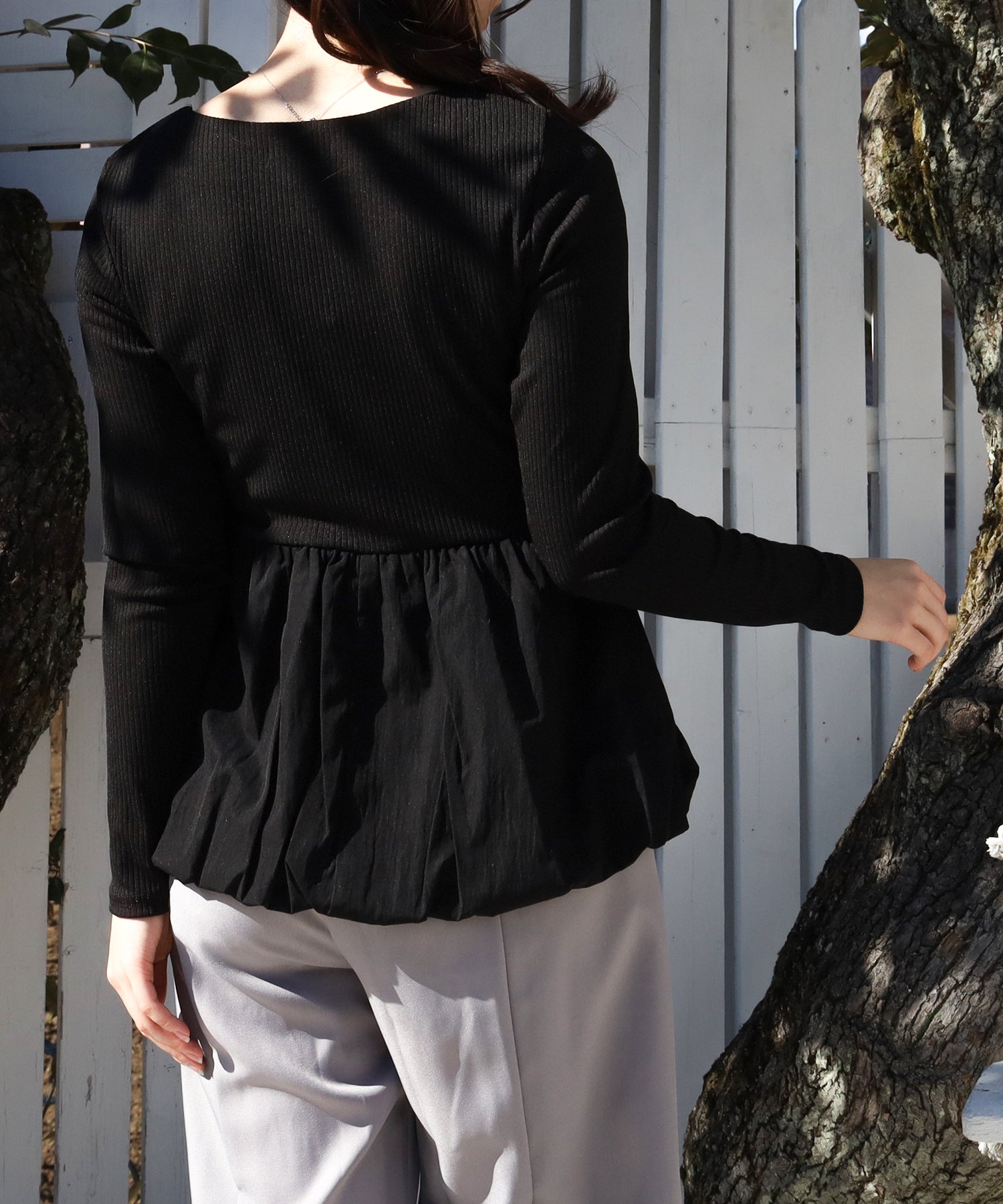 ブラック MODEL:160 着用サイズ:M