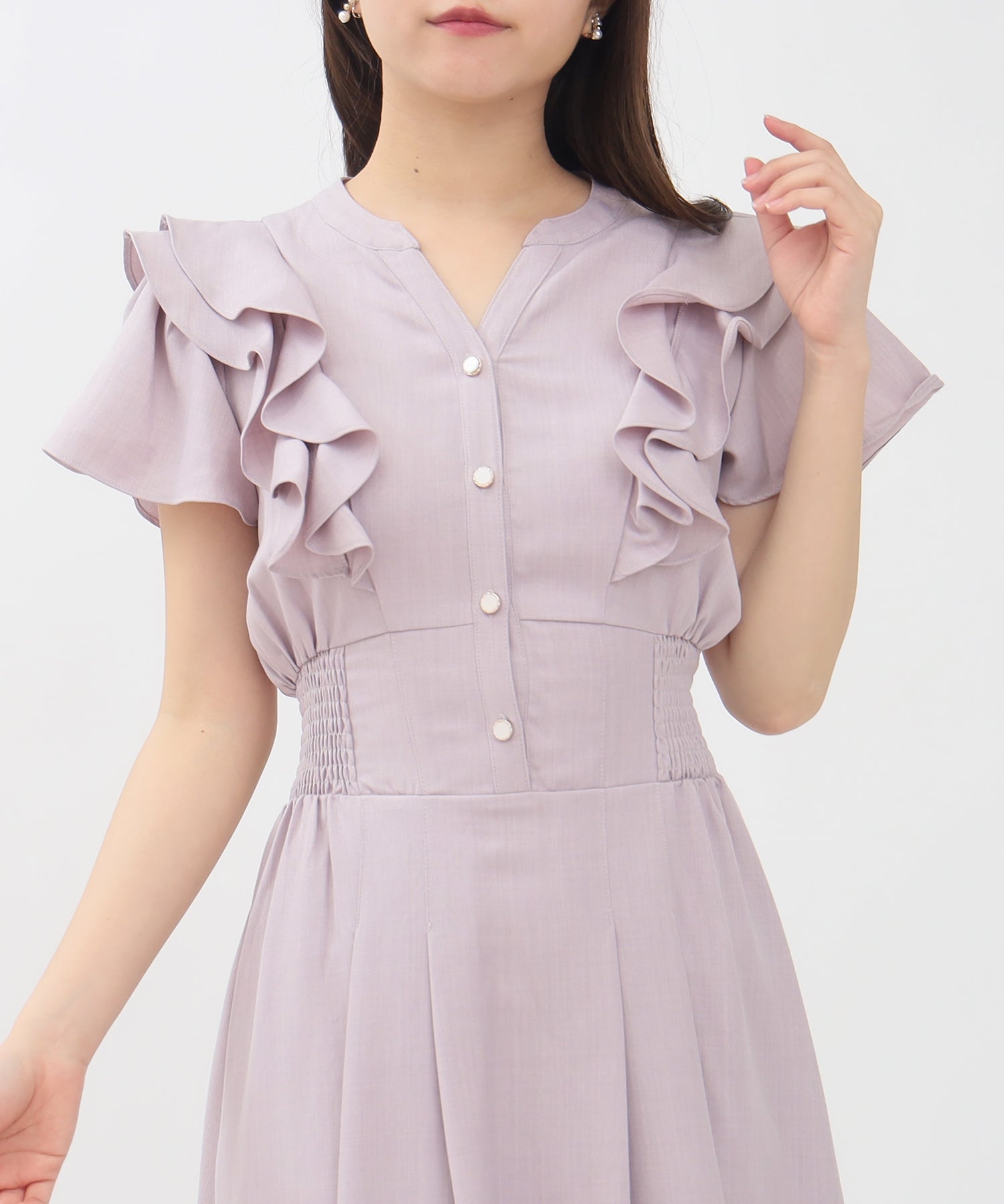 ラベンダー model:156 着用サイズ:M