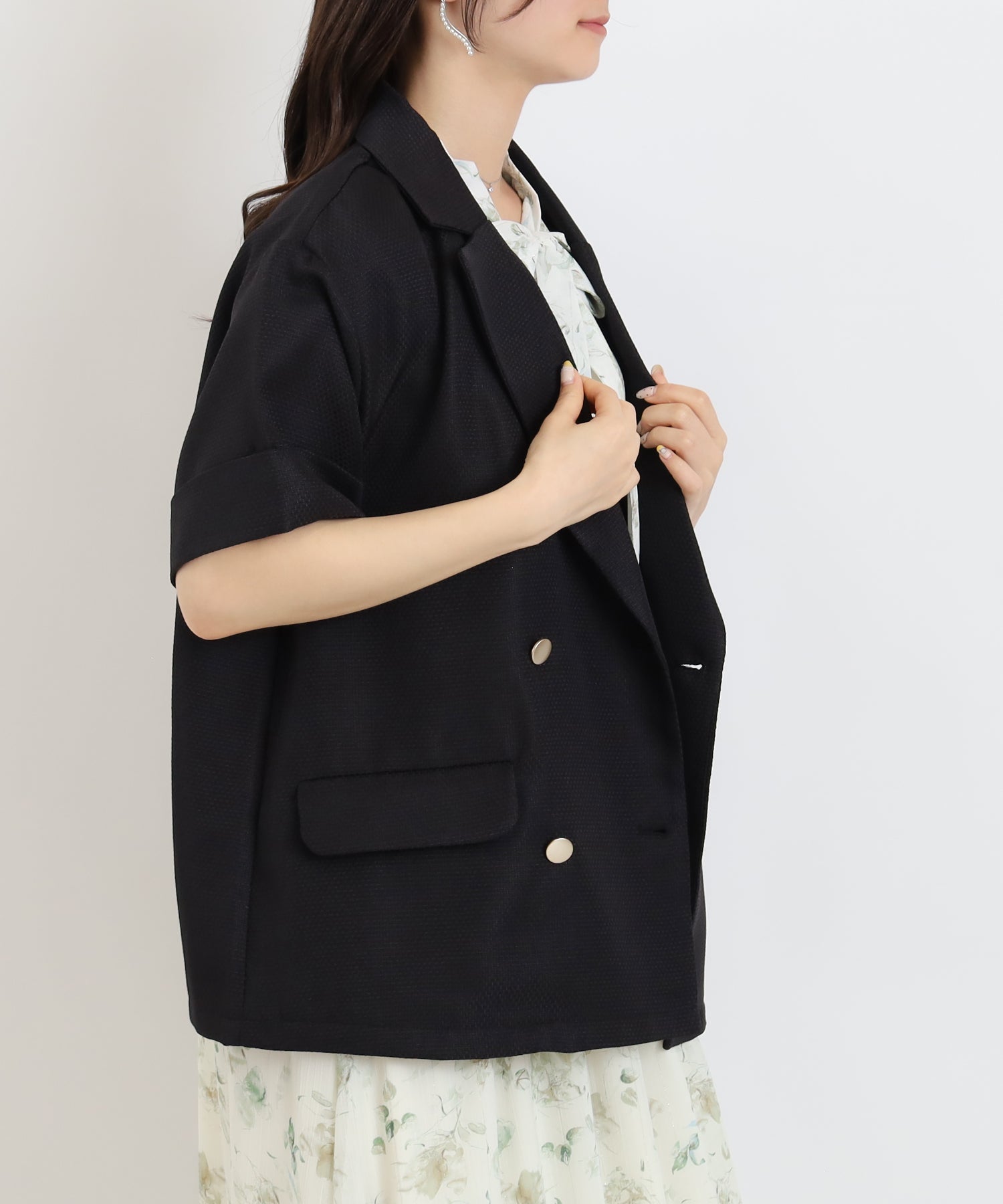 ブラック model:160 着用サイズ:M