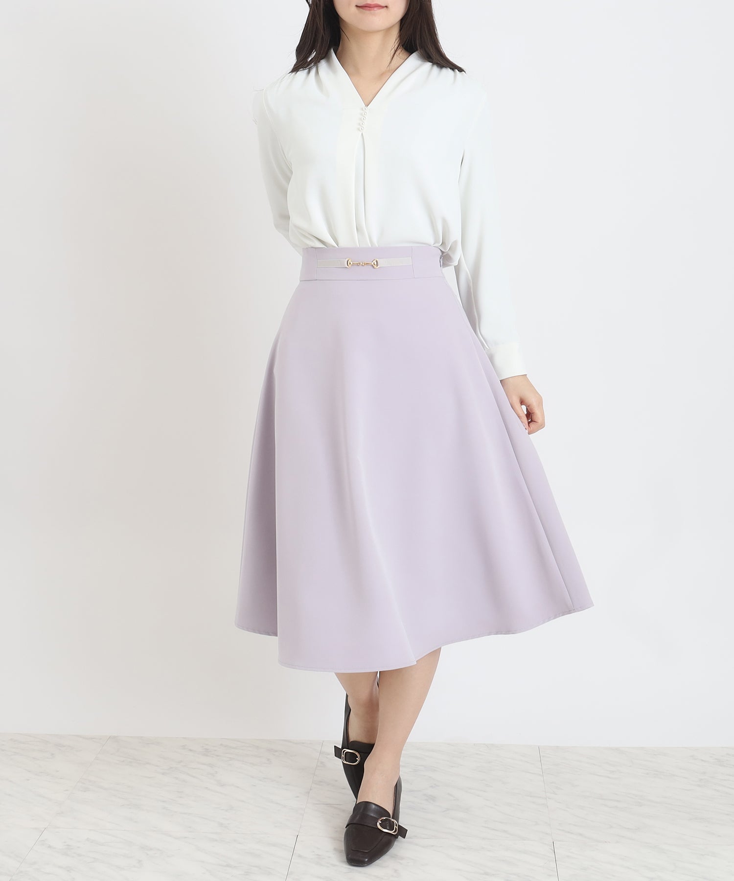 ラベンダー model:160 着用サイズ:M