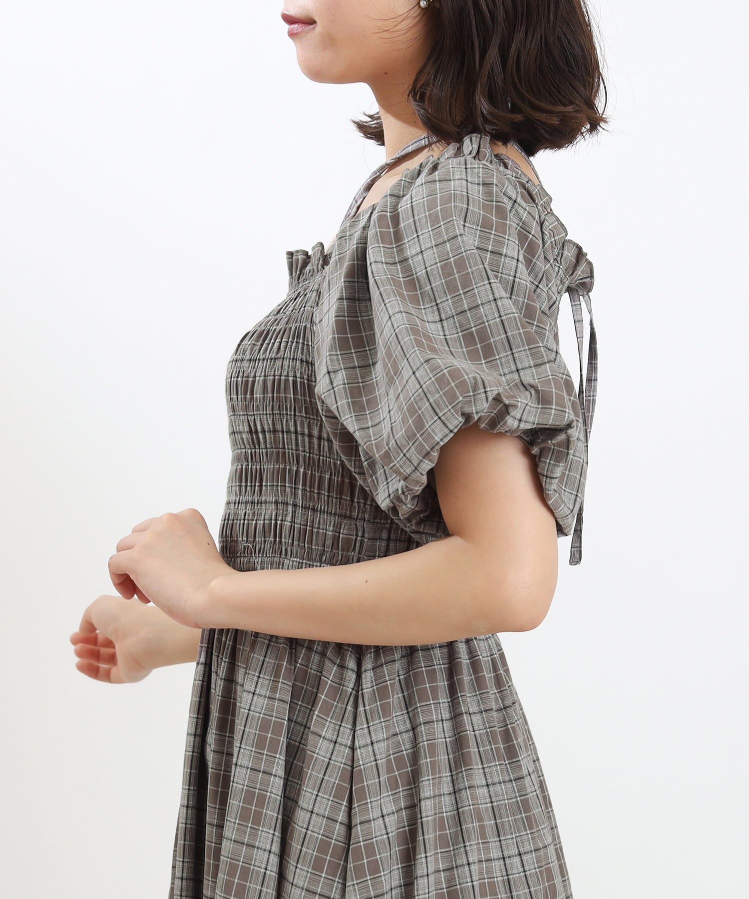 グレージュ model:156 着用サイズ:M