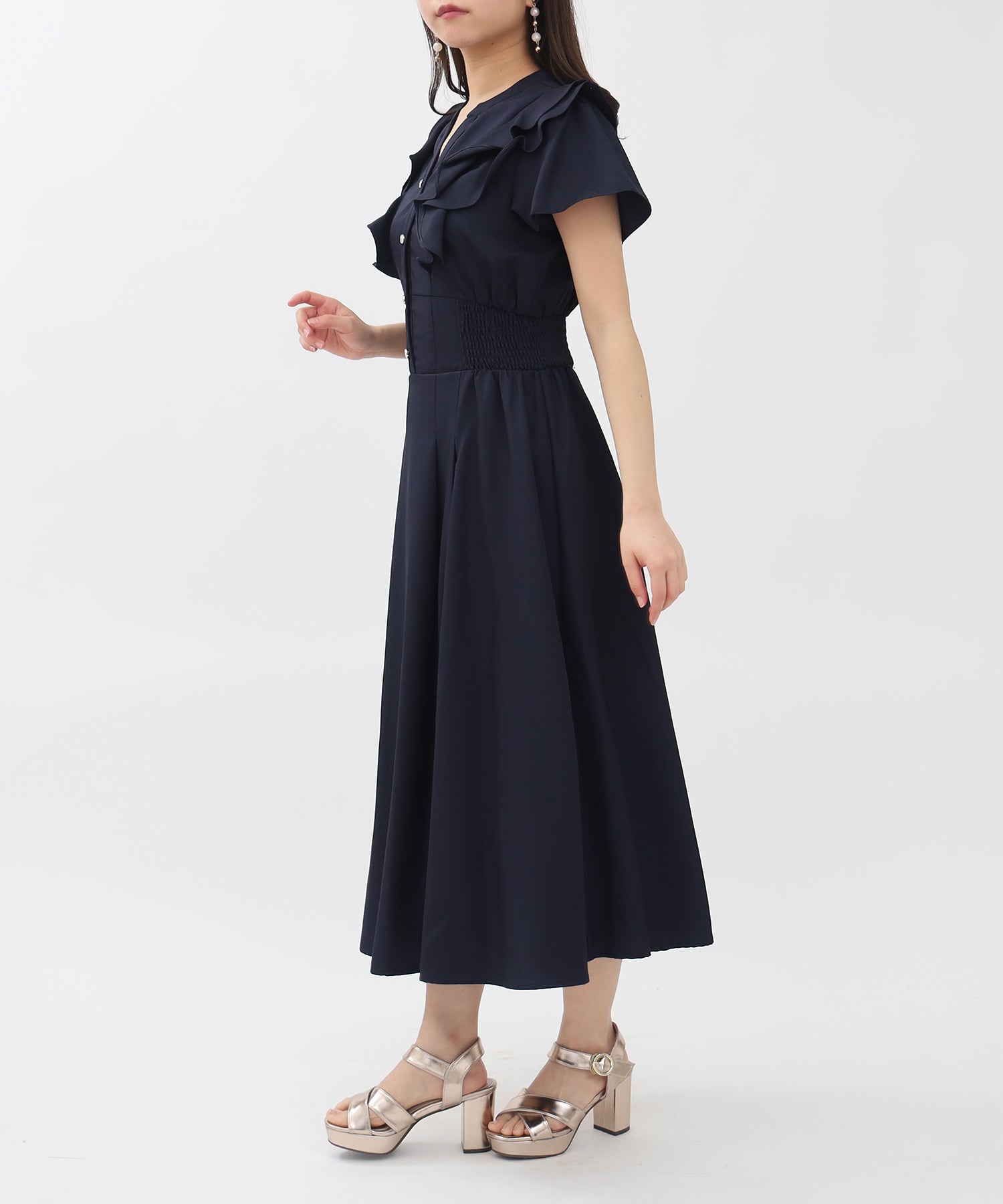 ネイビー model:156 着用サイズ:M