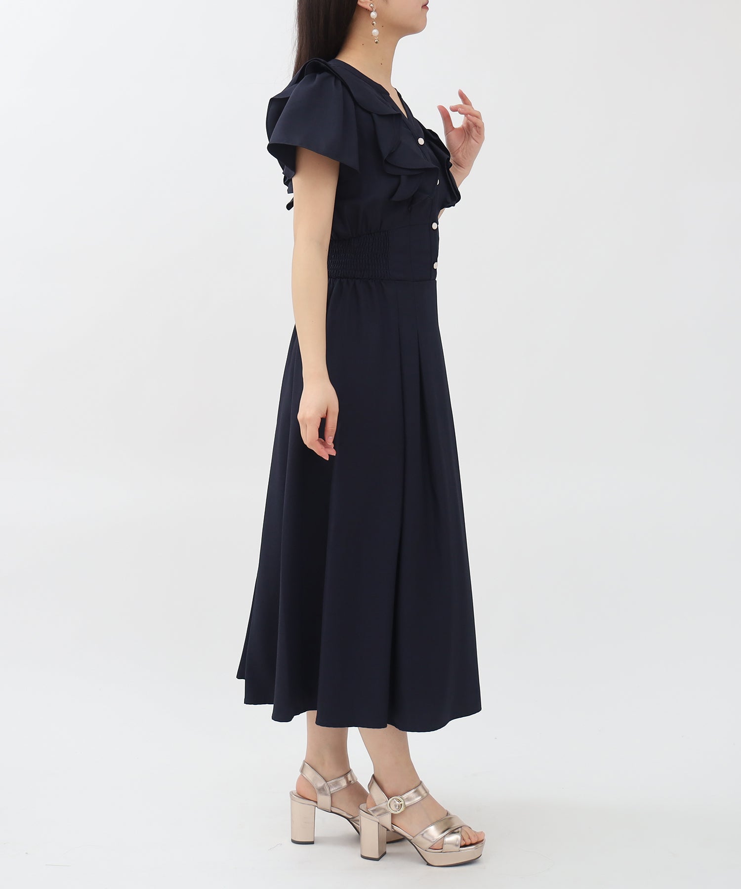 ネイビー model:156 着用サイズ:M