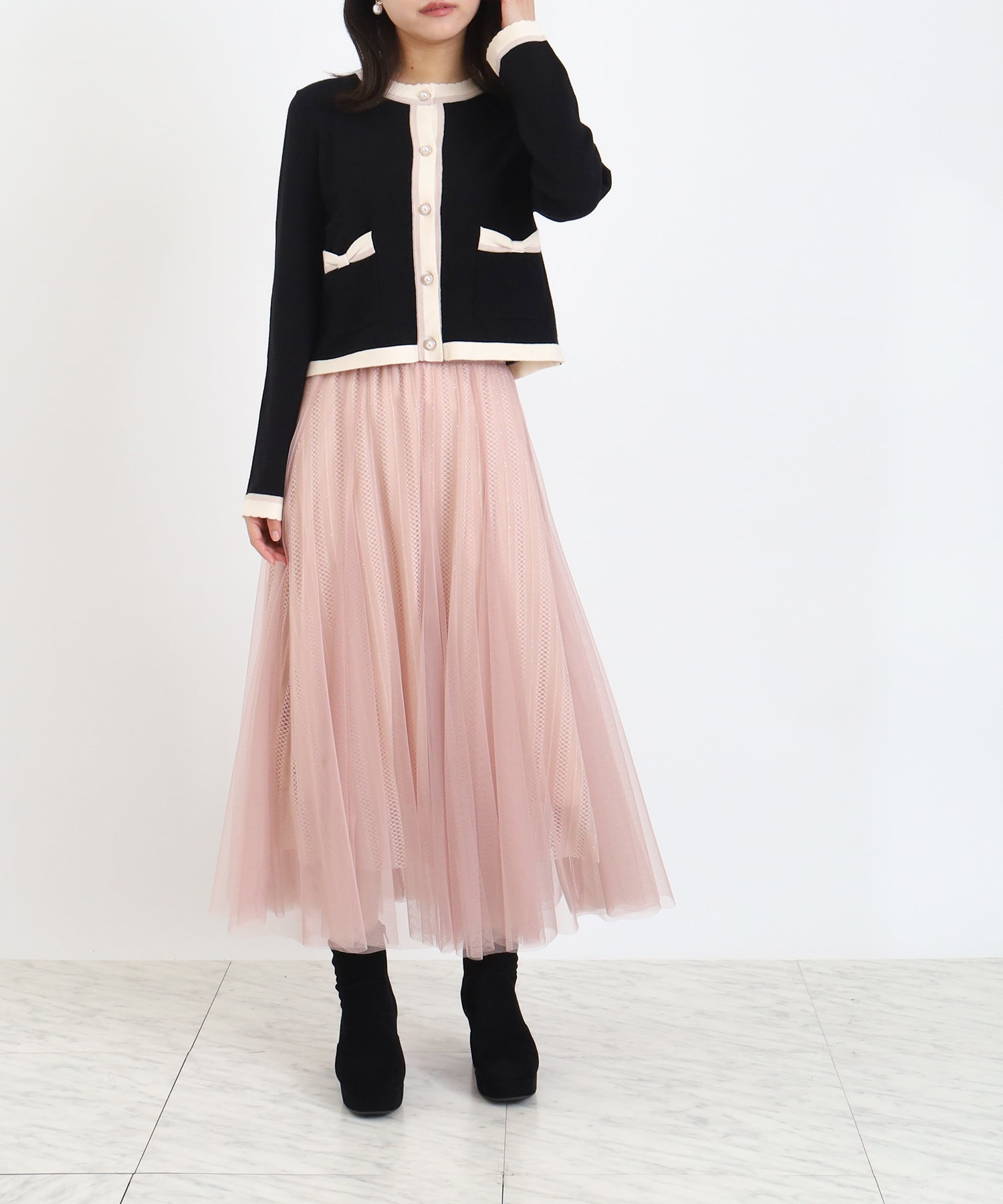 ブラック model:156 着用サイズ:M