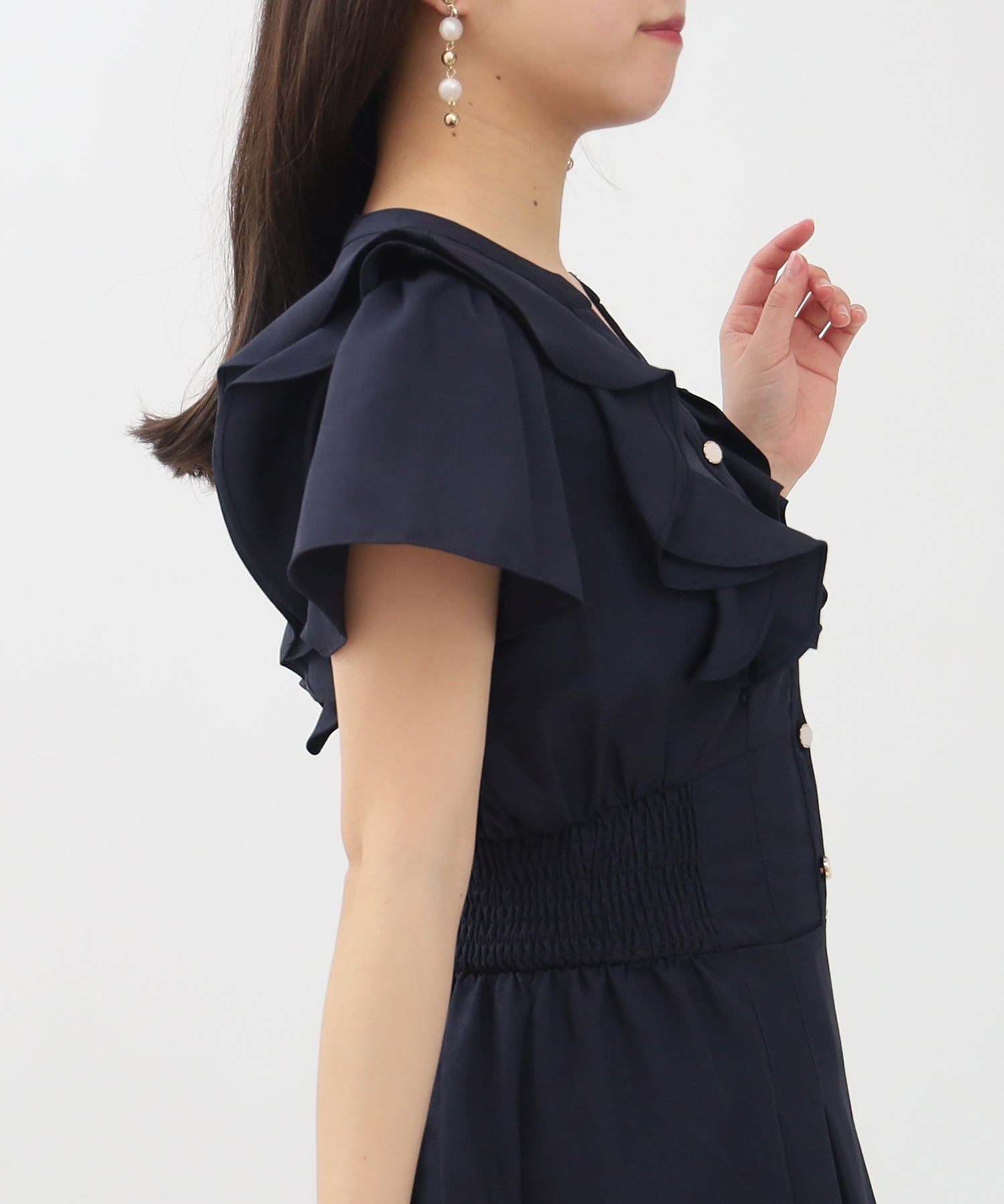 ネイビー model:156 着用サイズ:M