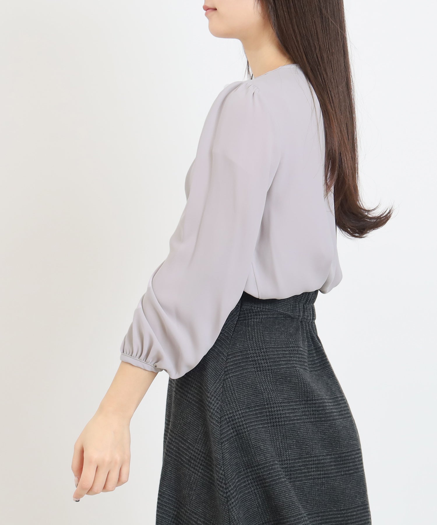 ライトグレー model:160 着用サイズ:M