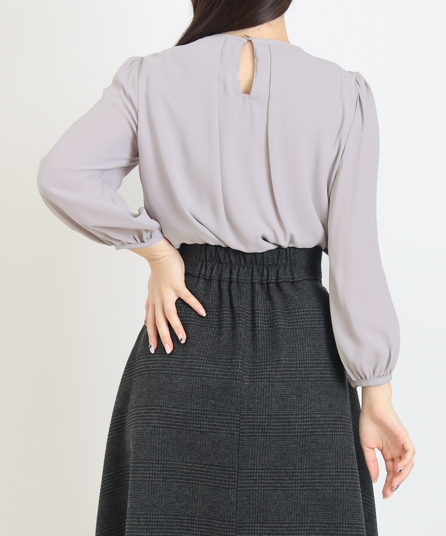 ライトグレー model:160 着用サイズ:M