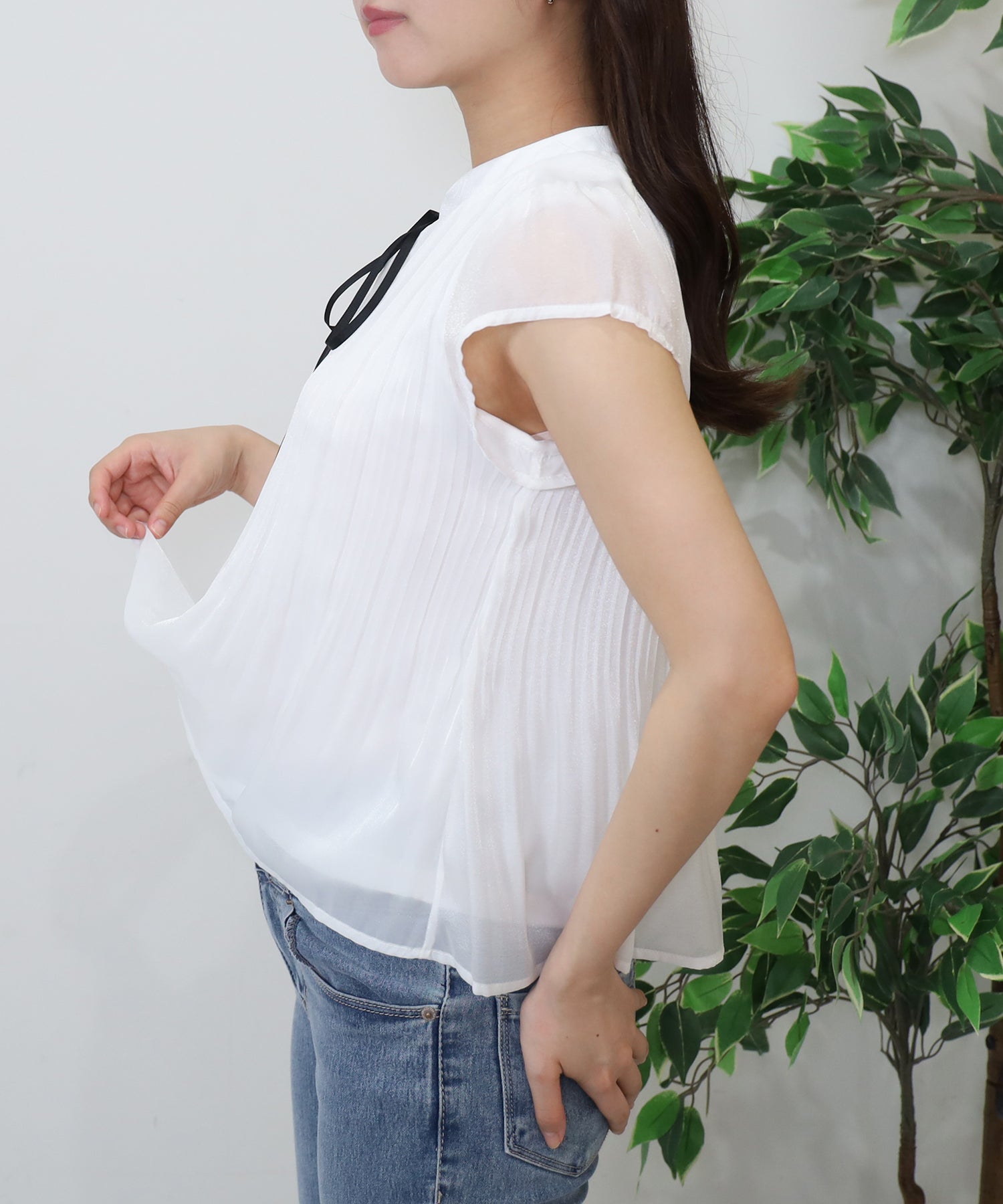 ホワイト model:156cm 着用サイズ:M