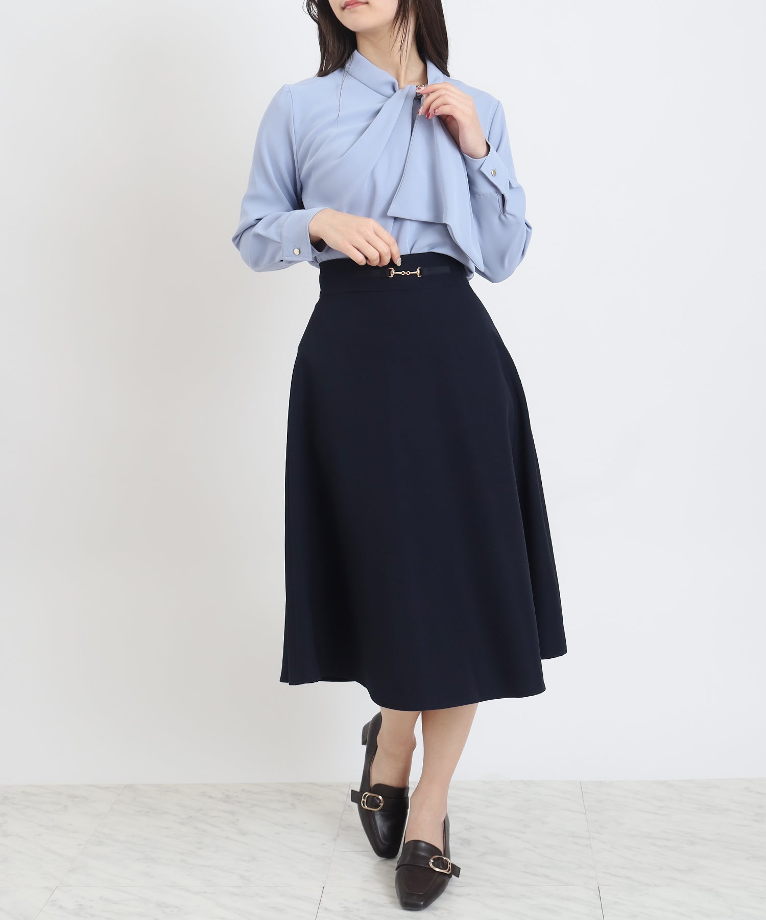 ネイビー model:160 着用サイズ:M