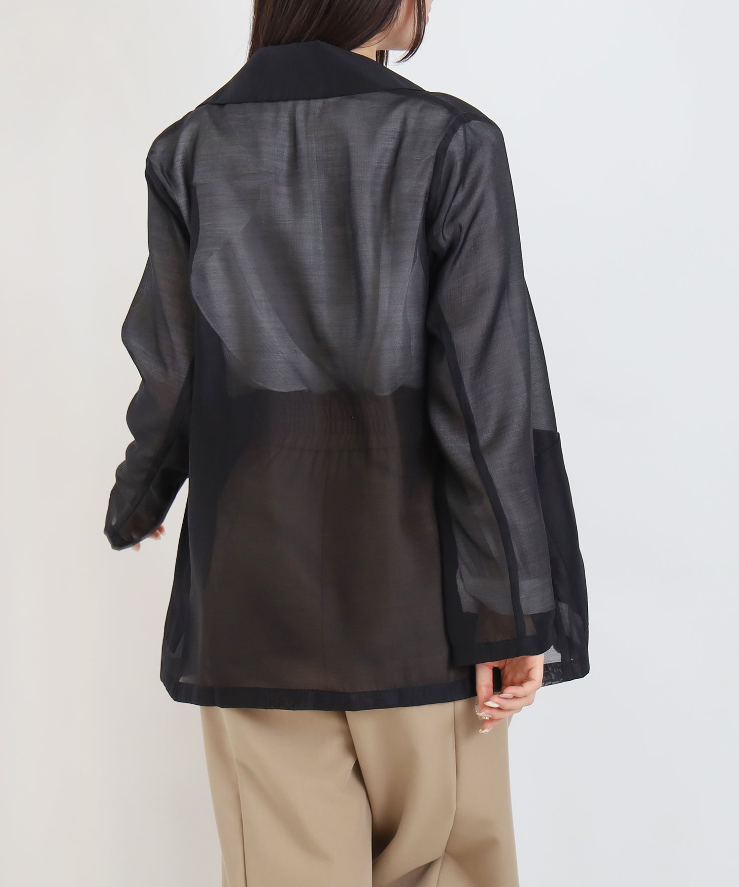 ブラック model:160㎝ 着用サイズ:M