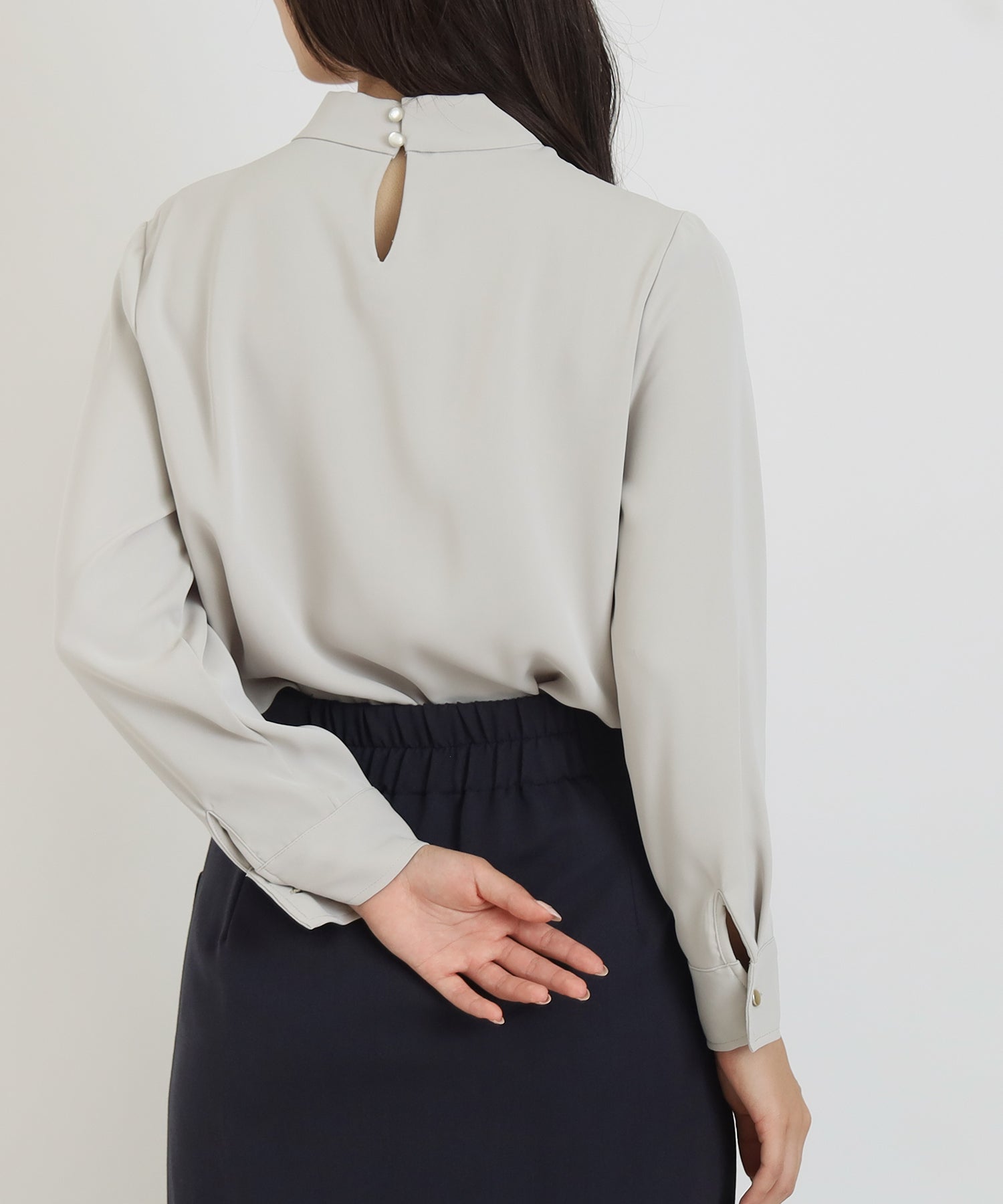 グレージュ model:160cm 着用サイズ:M