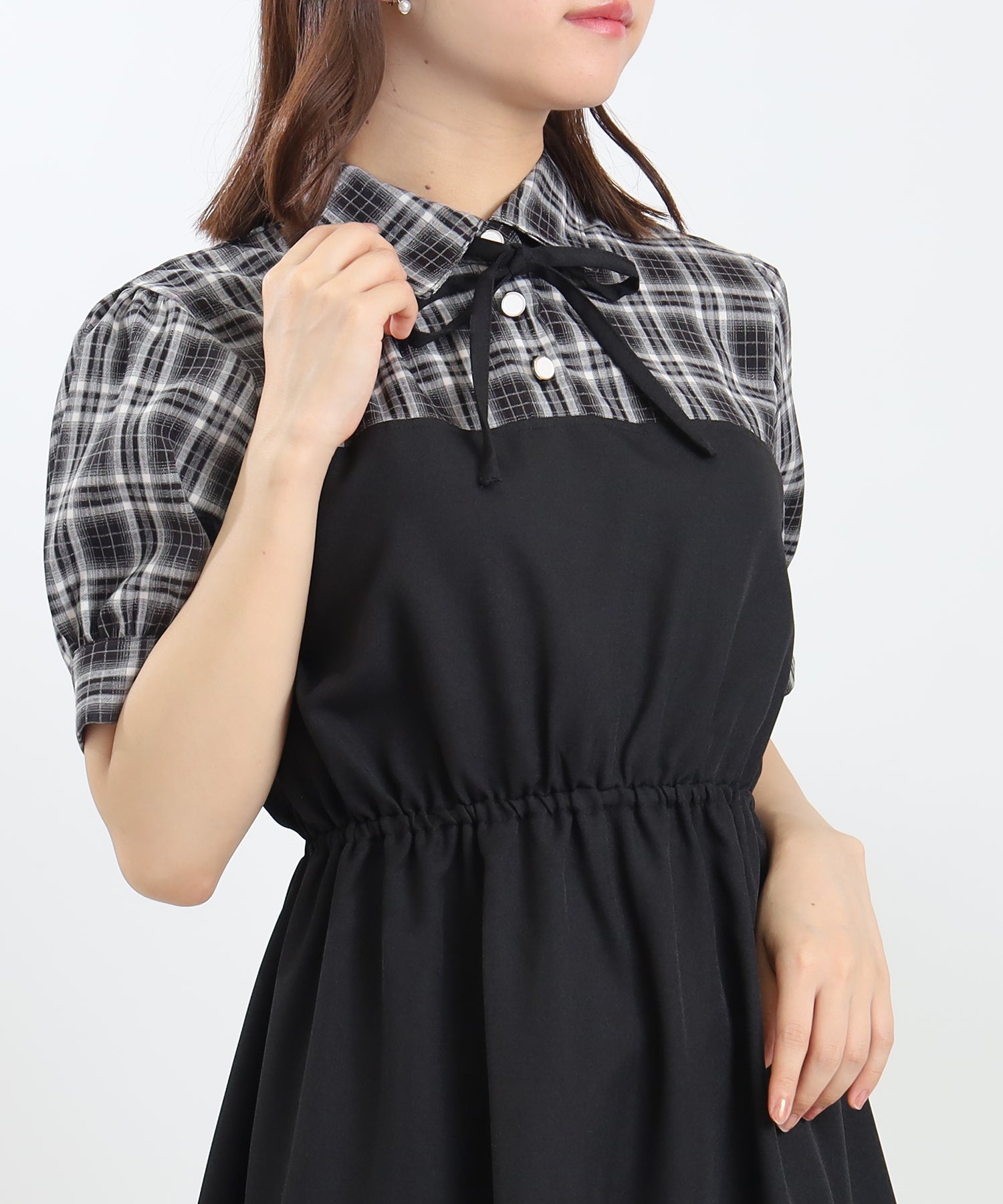 ブラック model:156 着用サイズ:M