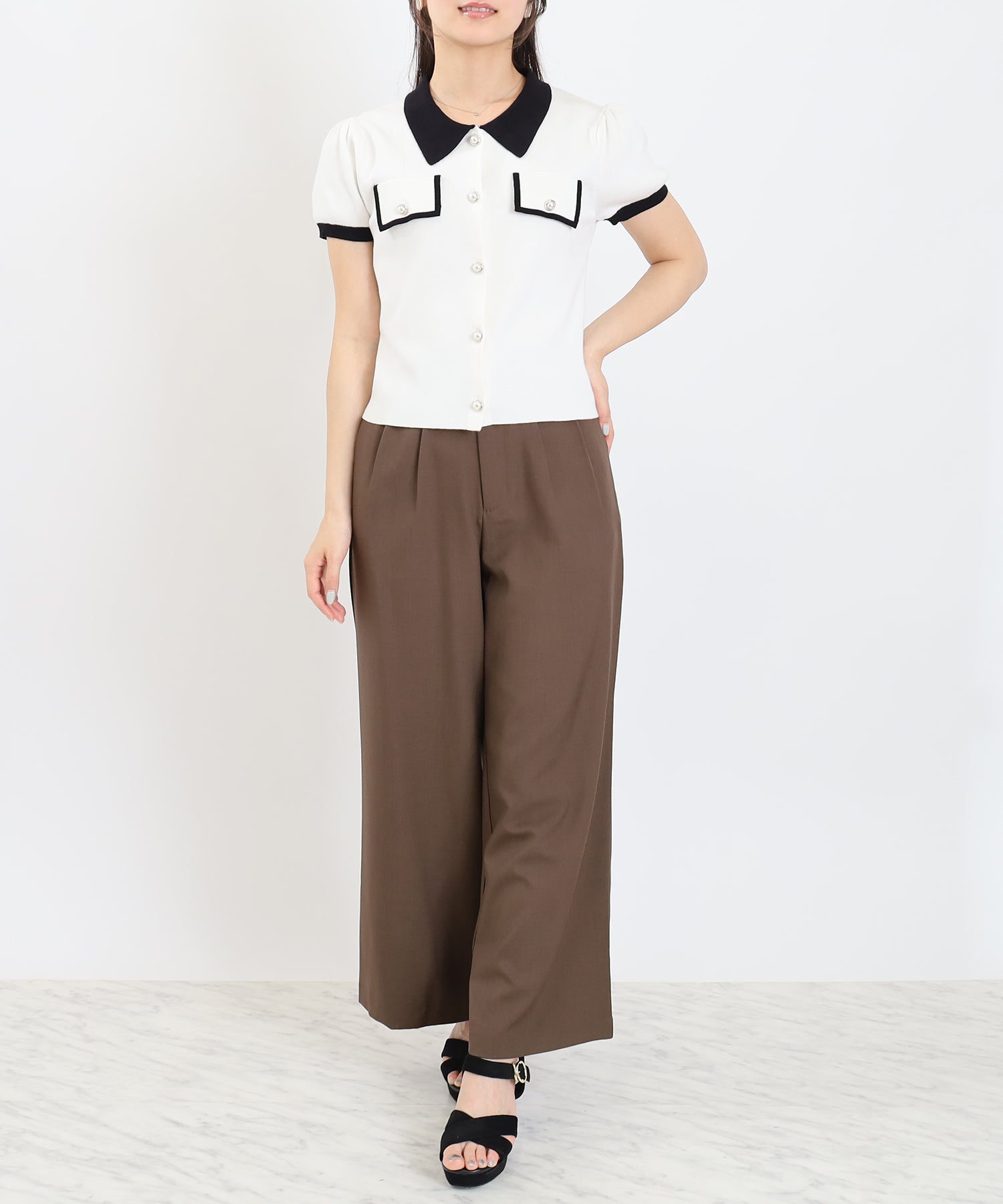 ホワイト model:160cm 着用サイズ:M