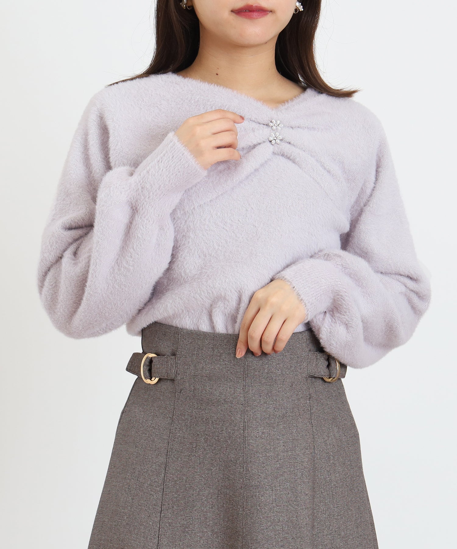 ラベンダー model:156 着用サイズ:M