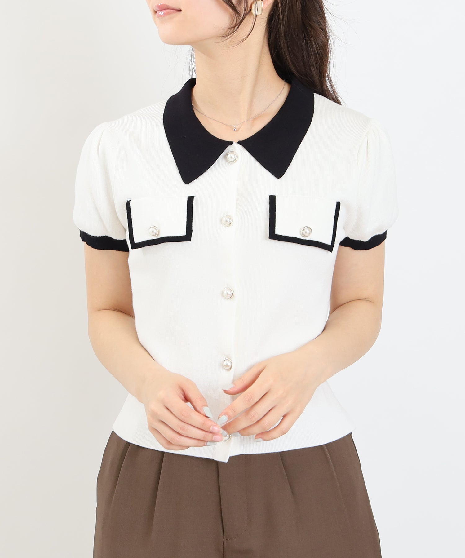 ホワイト model:160cm 着用サイズ:M
