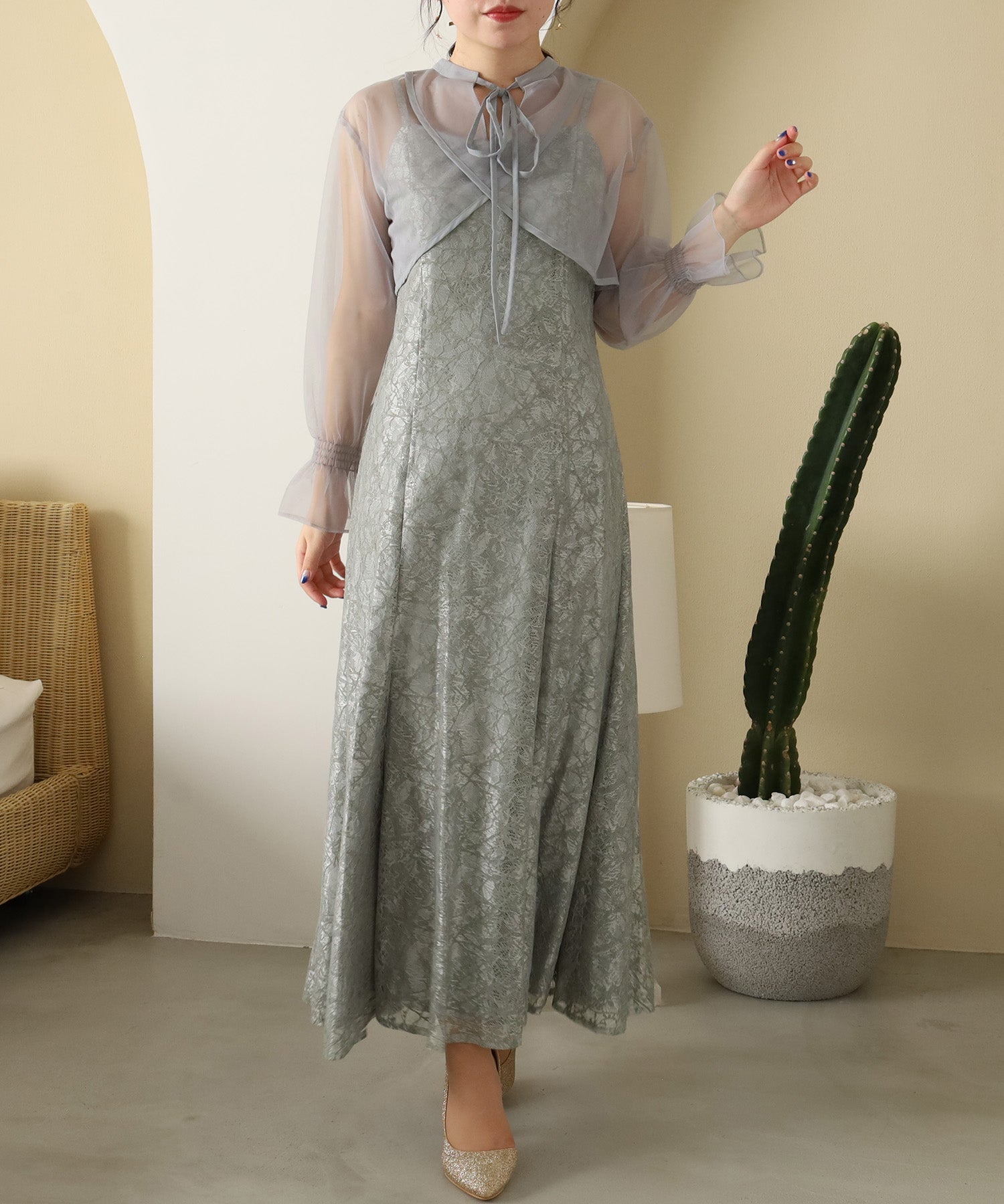 ミント model:156cm 着用サイズ:M