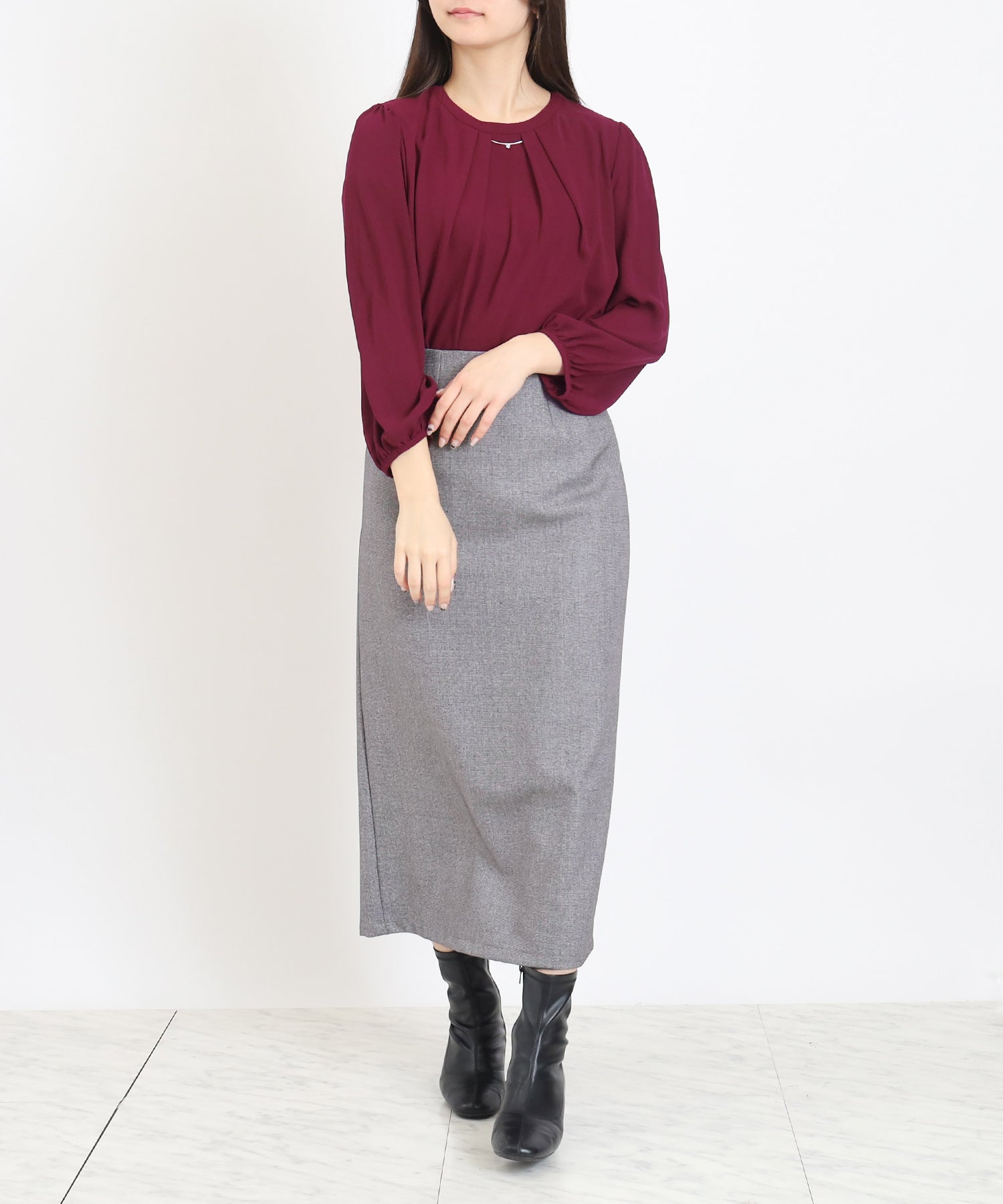 ワイン model:160 着用サイズ:M