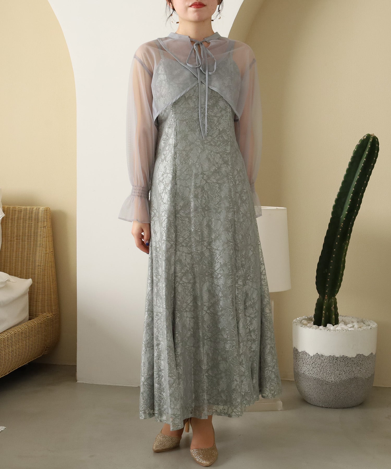 ミント model:156cm 着用サイズ:M