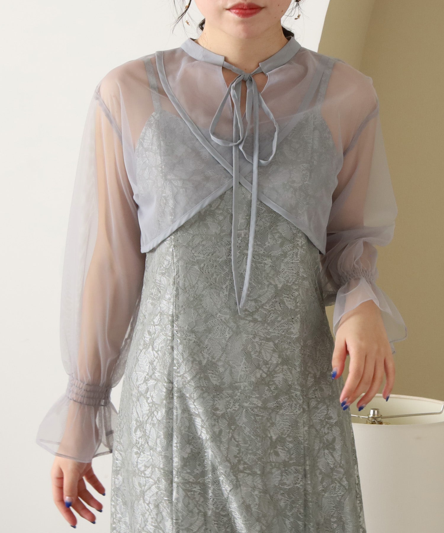 ミント model:156cm 着用サイズ:M