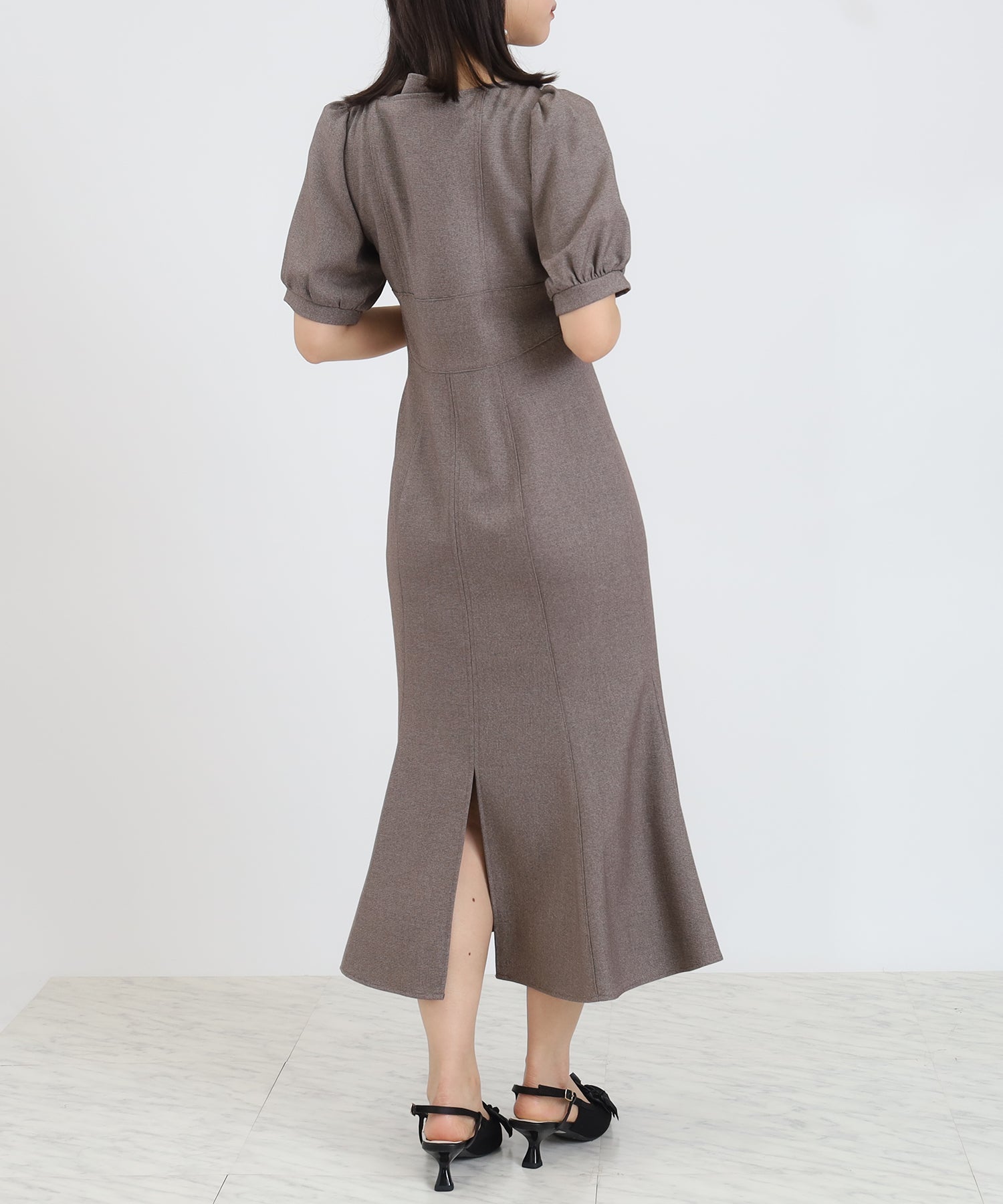 ブラウン model:156 着用サイズ:S