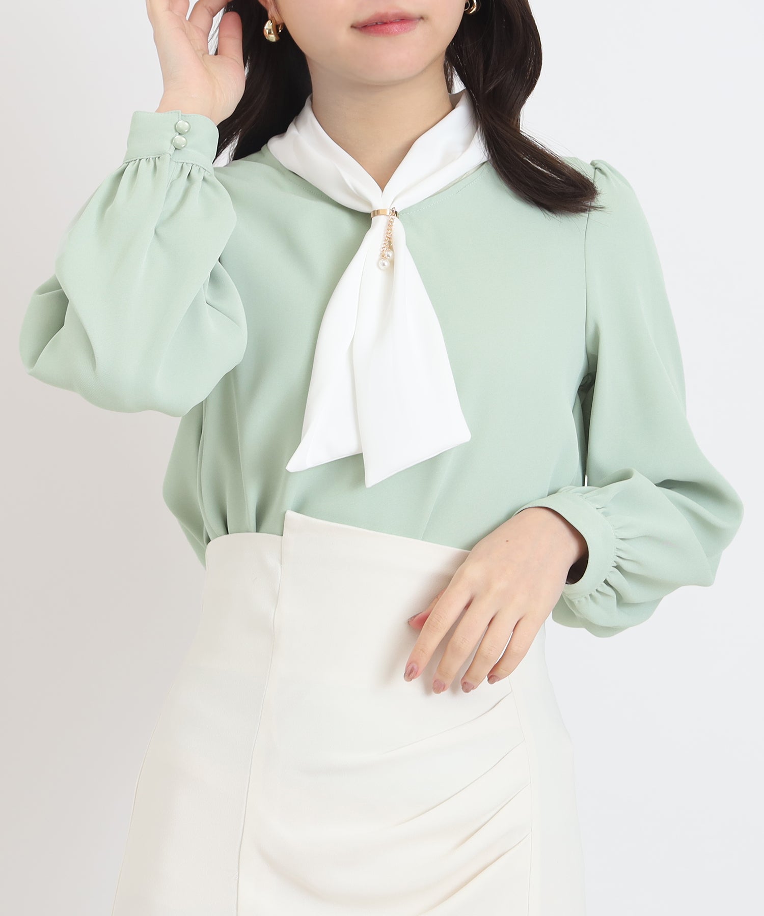 ミント model:156 着用サイズ:S