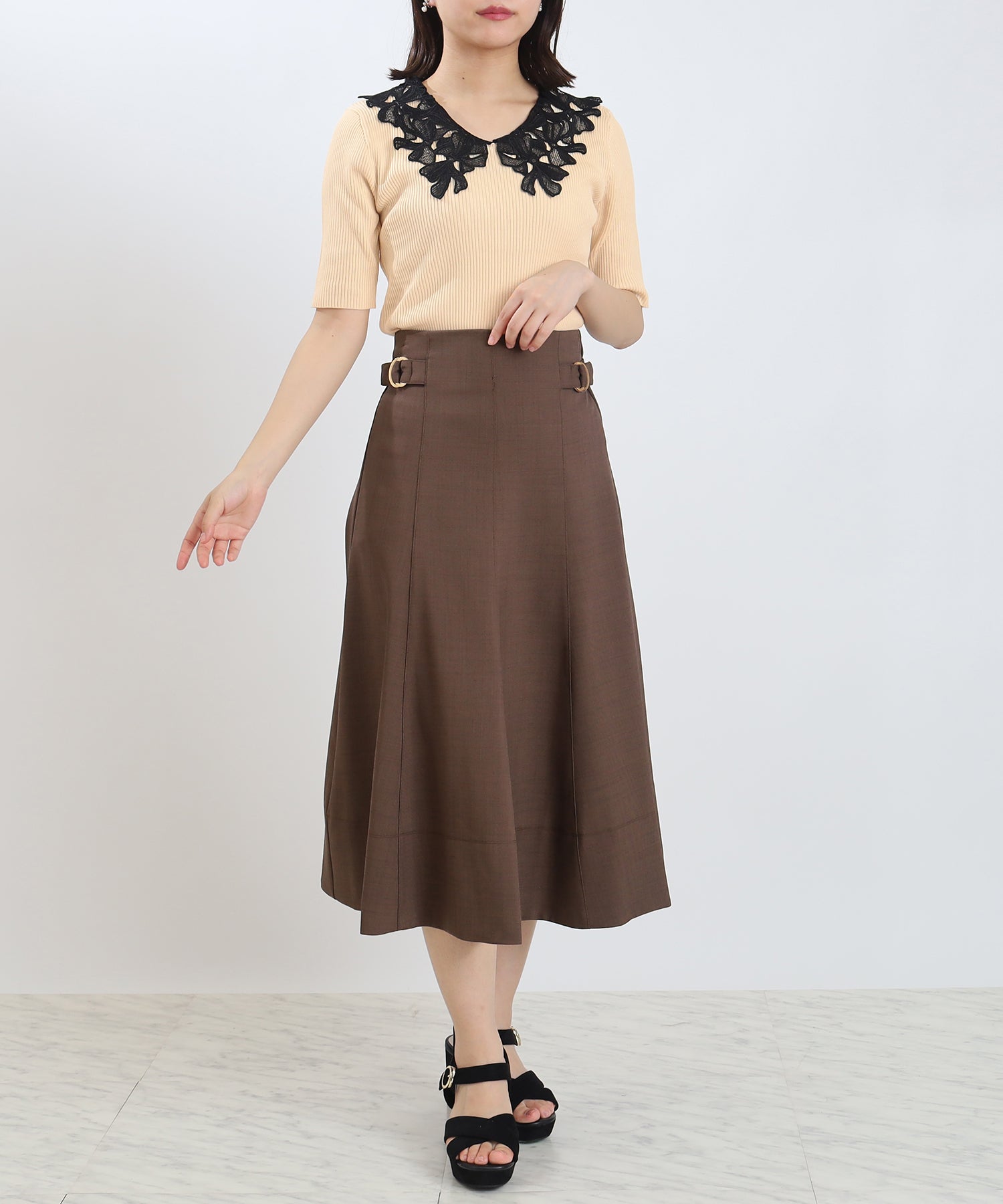 アイボリー model:156㎝ 着用サイズ:M