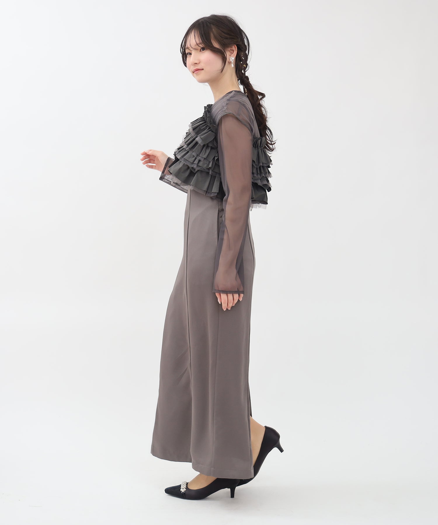 チャコール model:160 着用サイズ:M