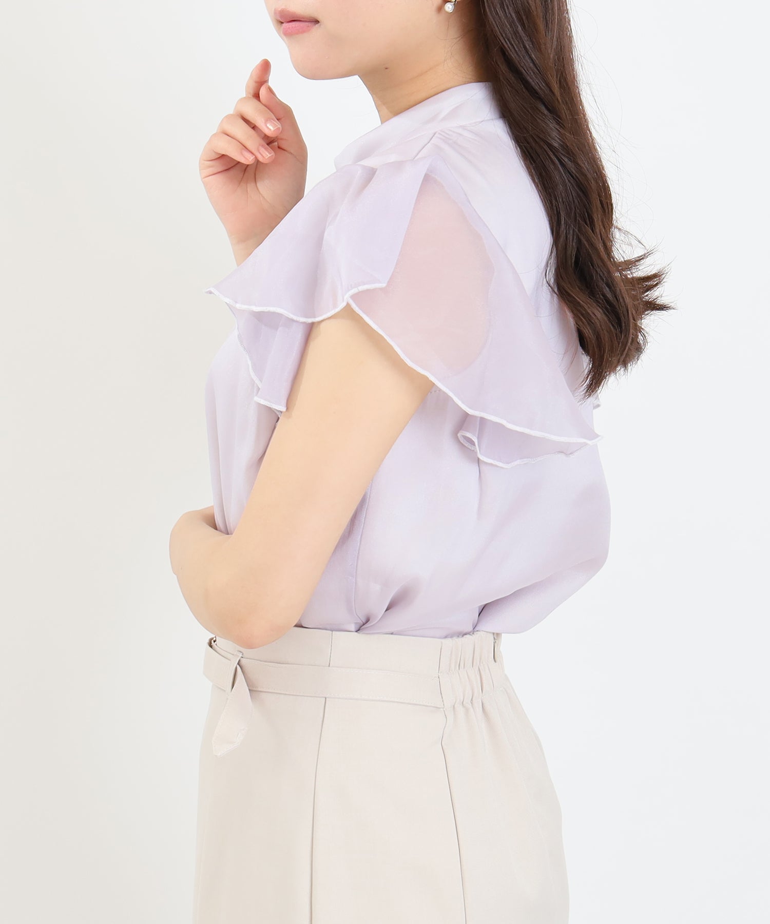 ラベンダー model:156cm 着用サイズ:M