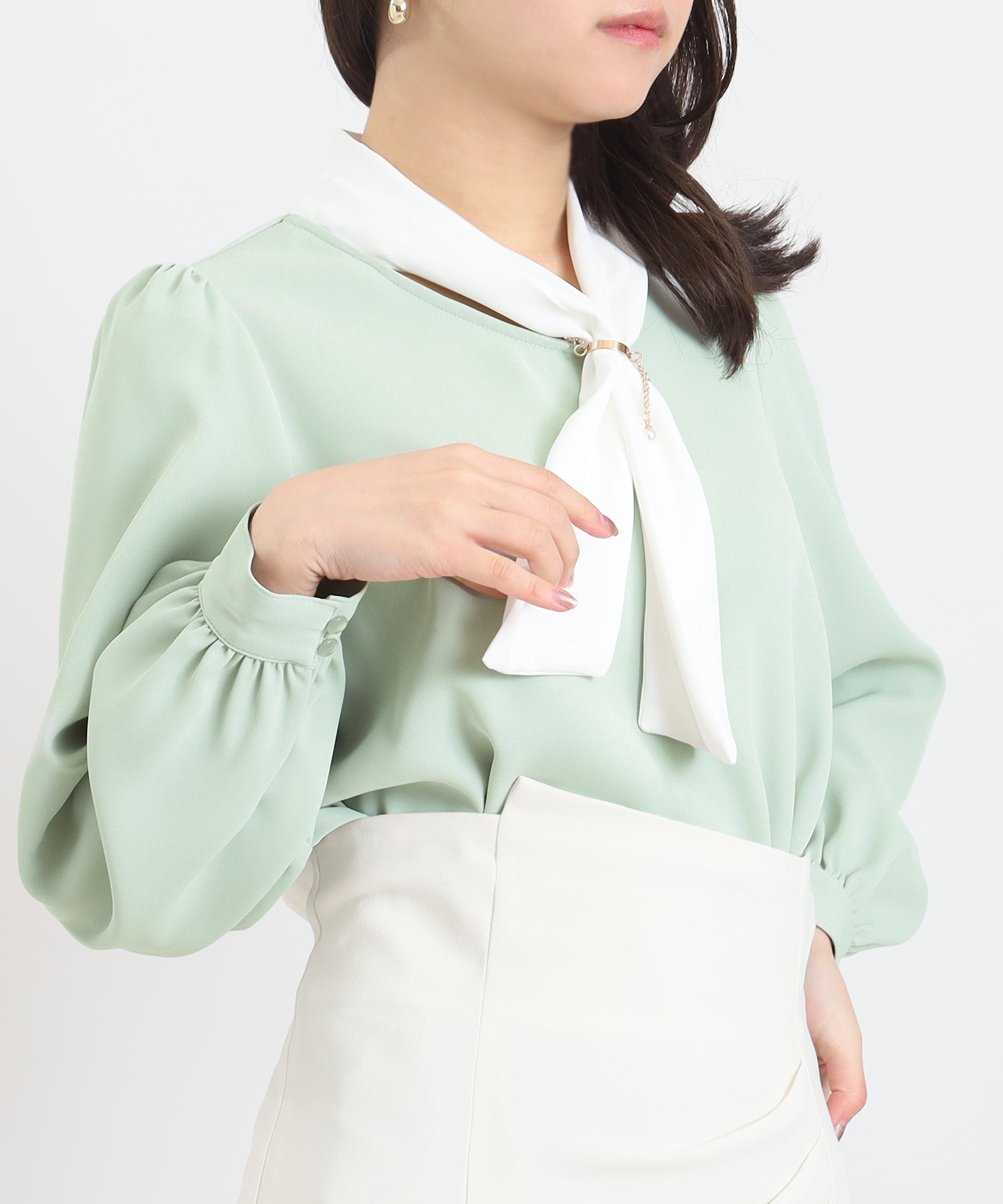 ミント model:156 着用サイズ:S