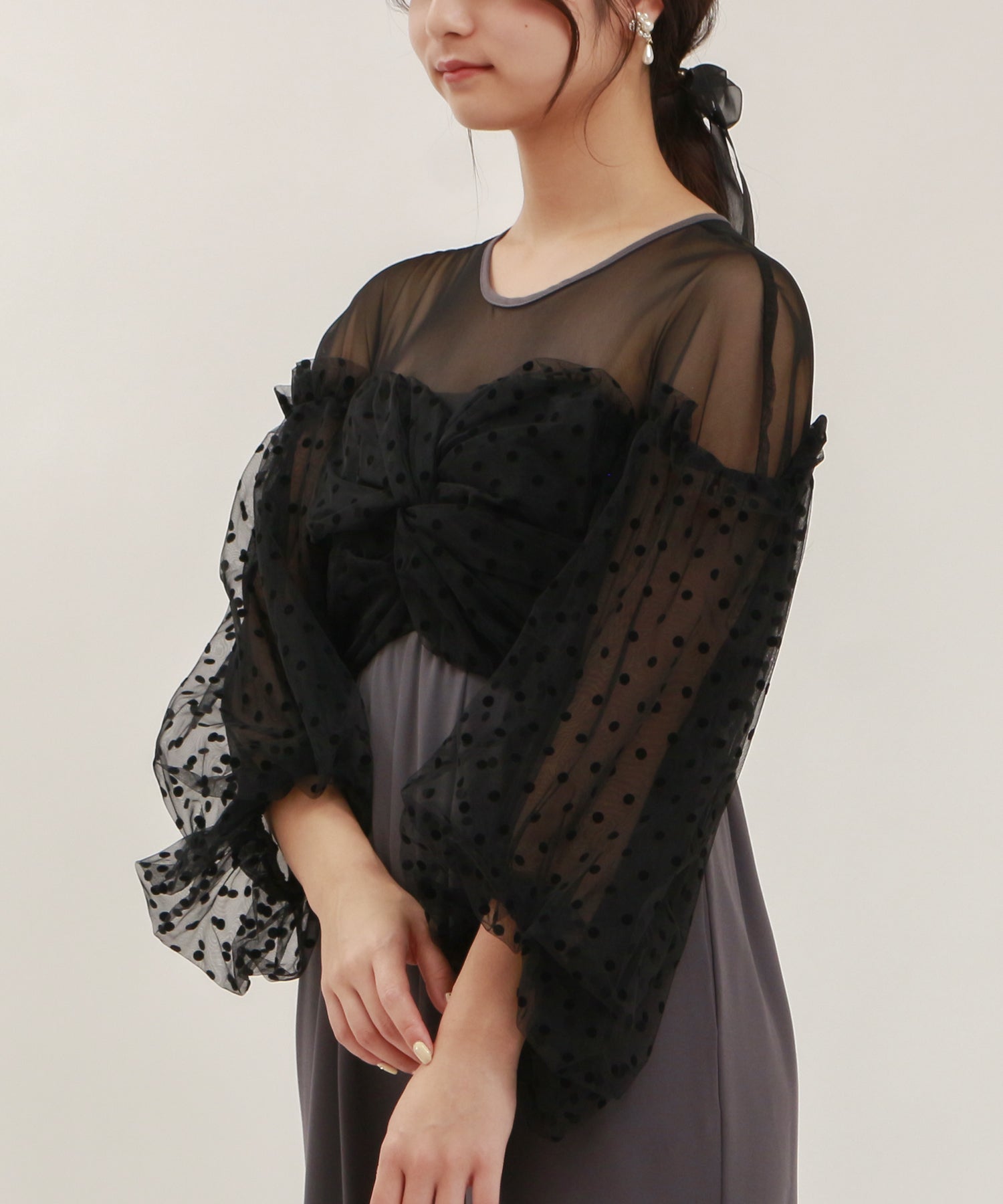 ライトグレー model:160 着用サイズ:M