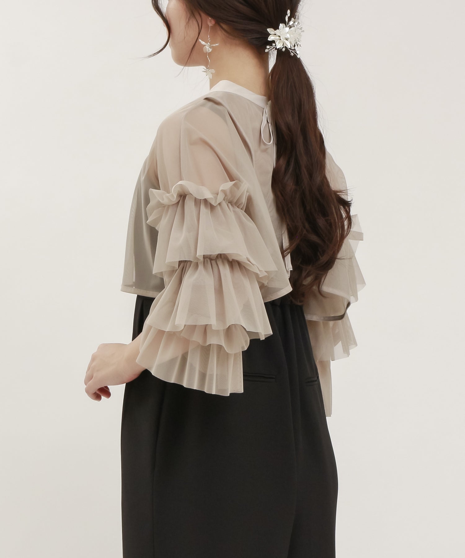 ホワイト×ブラック model:160 着用サイズ:M