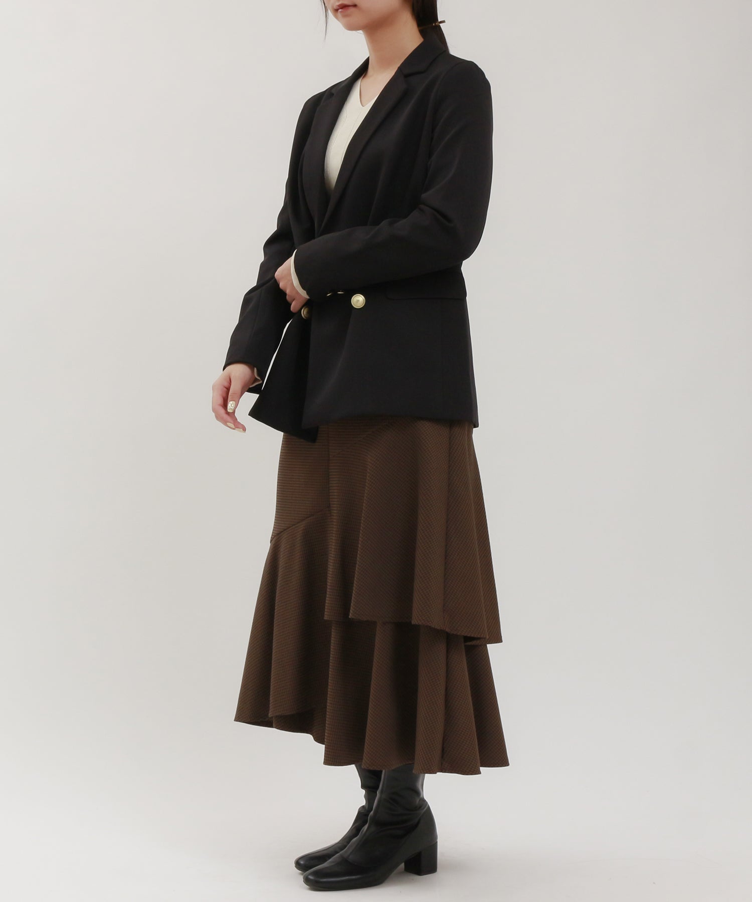 ブラック model:160 着用サイズ:M