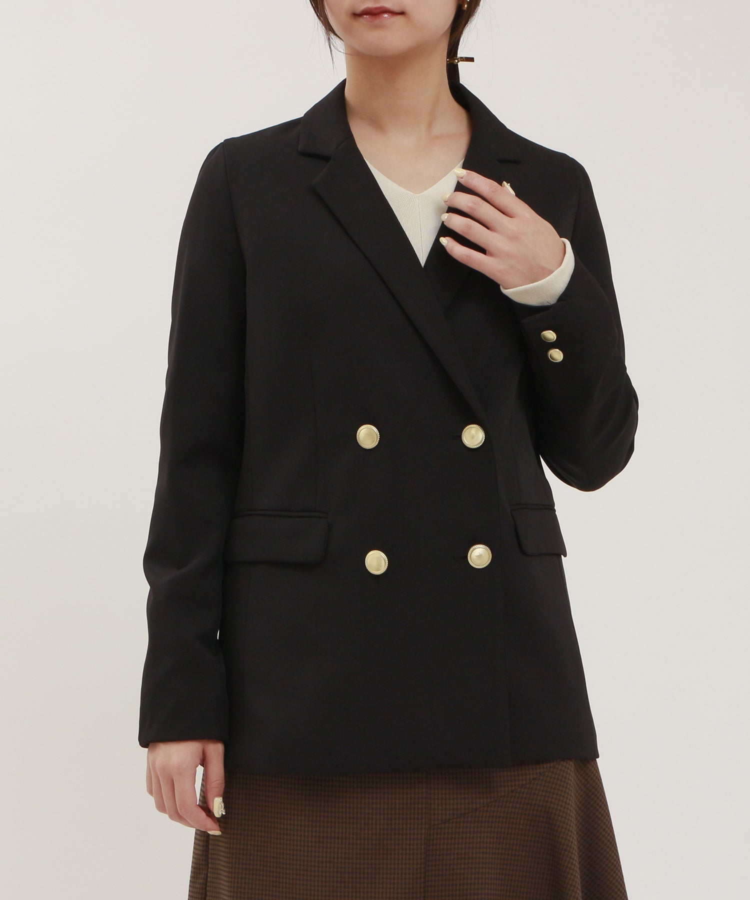 ブラック model:160 着用サイズ:M