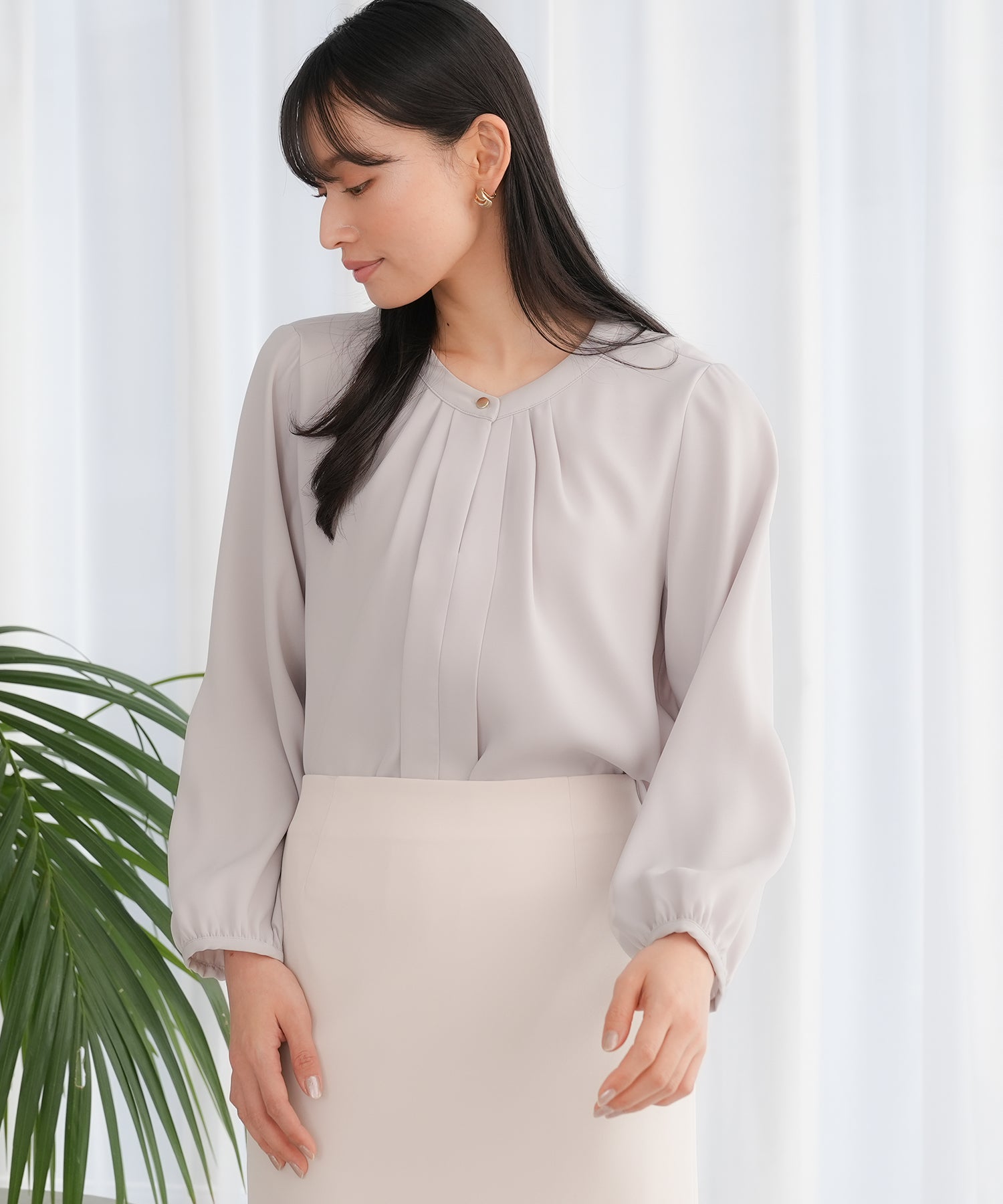 ラベンダー model:165cm 着用サイズ:M