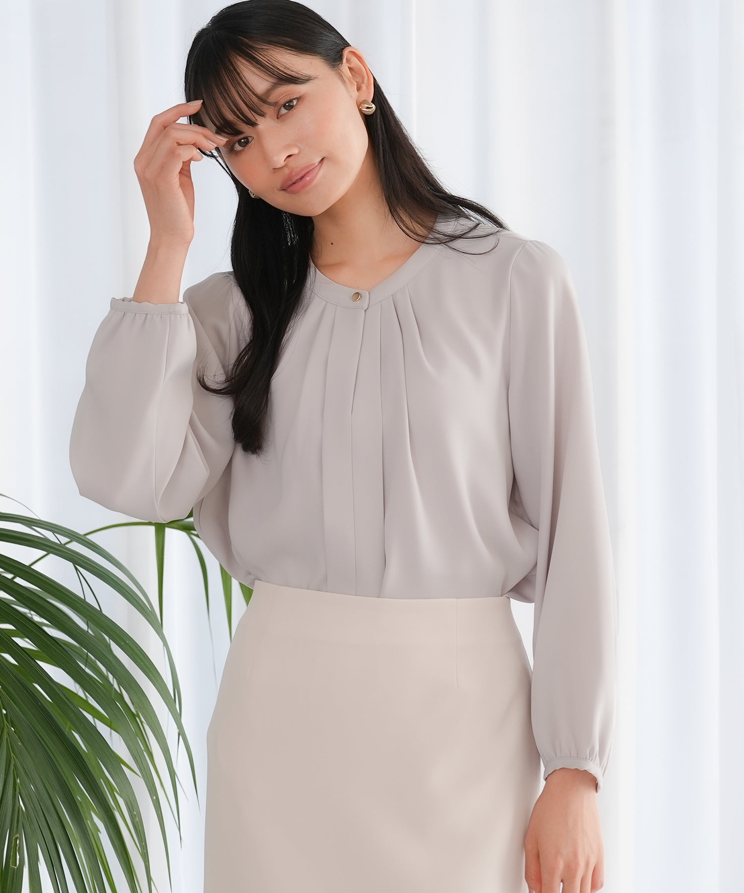 ラベンダー model:165cm 着用サイズ:M