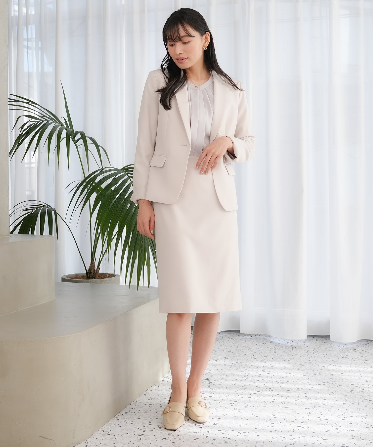 ラベンダー model:165cm 着用サイズ:M