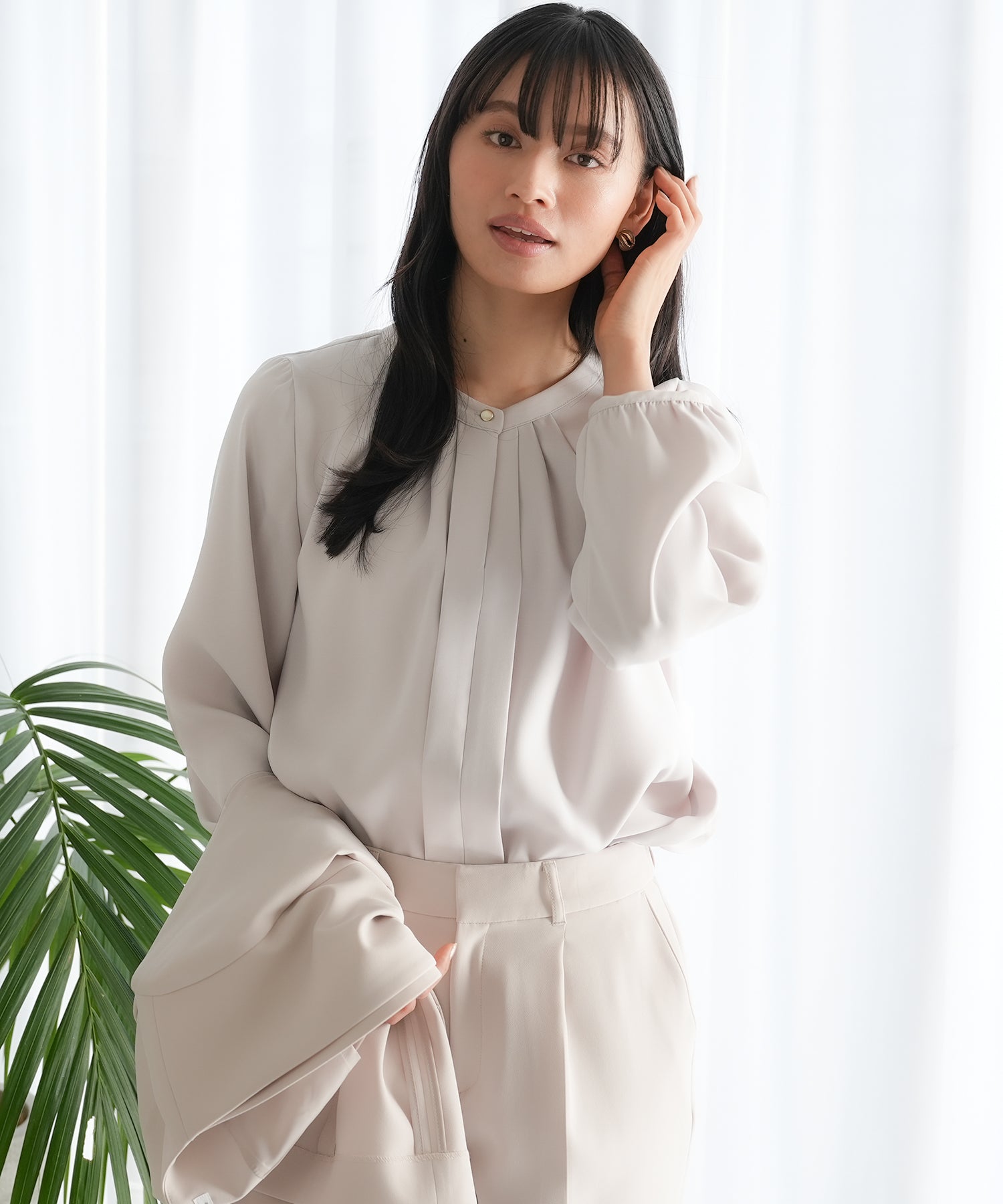 ラベンダー model:165cm 着用サイズ:M