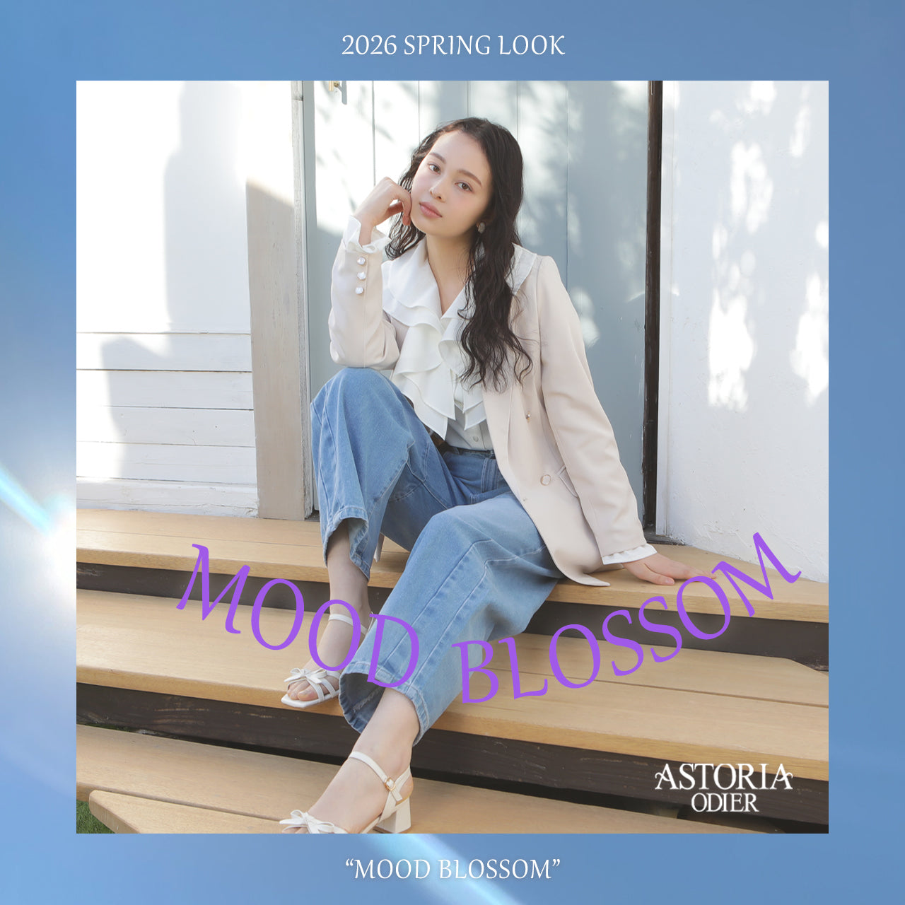 ASTORIA ODIER SPRING LOOK"MOOD BLOSSOM"