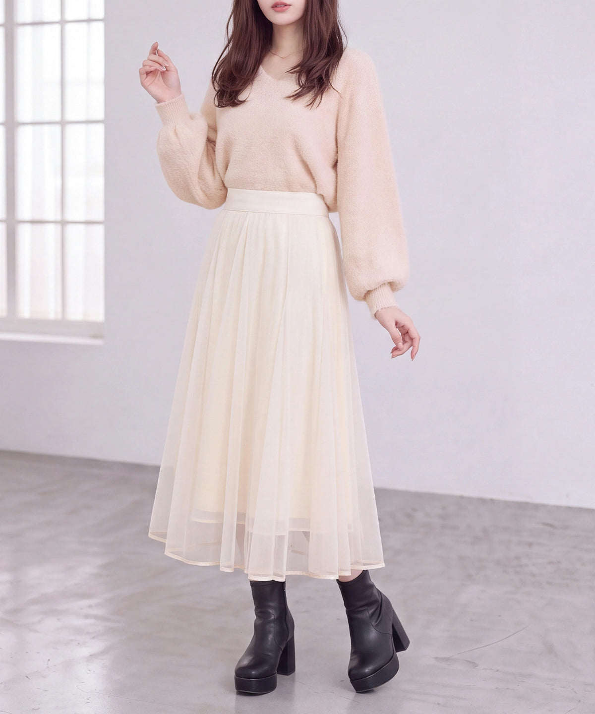 ピンク(AI画像)　model：160　着用サイズ：M