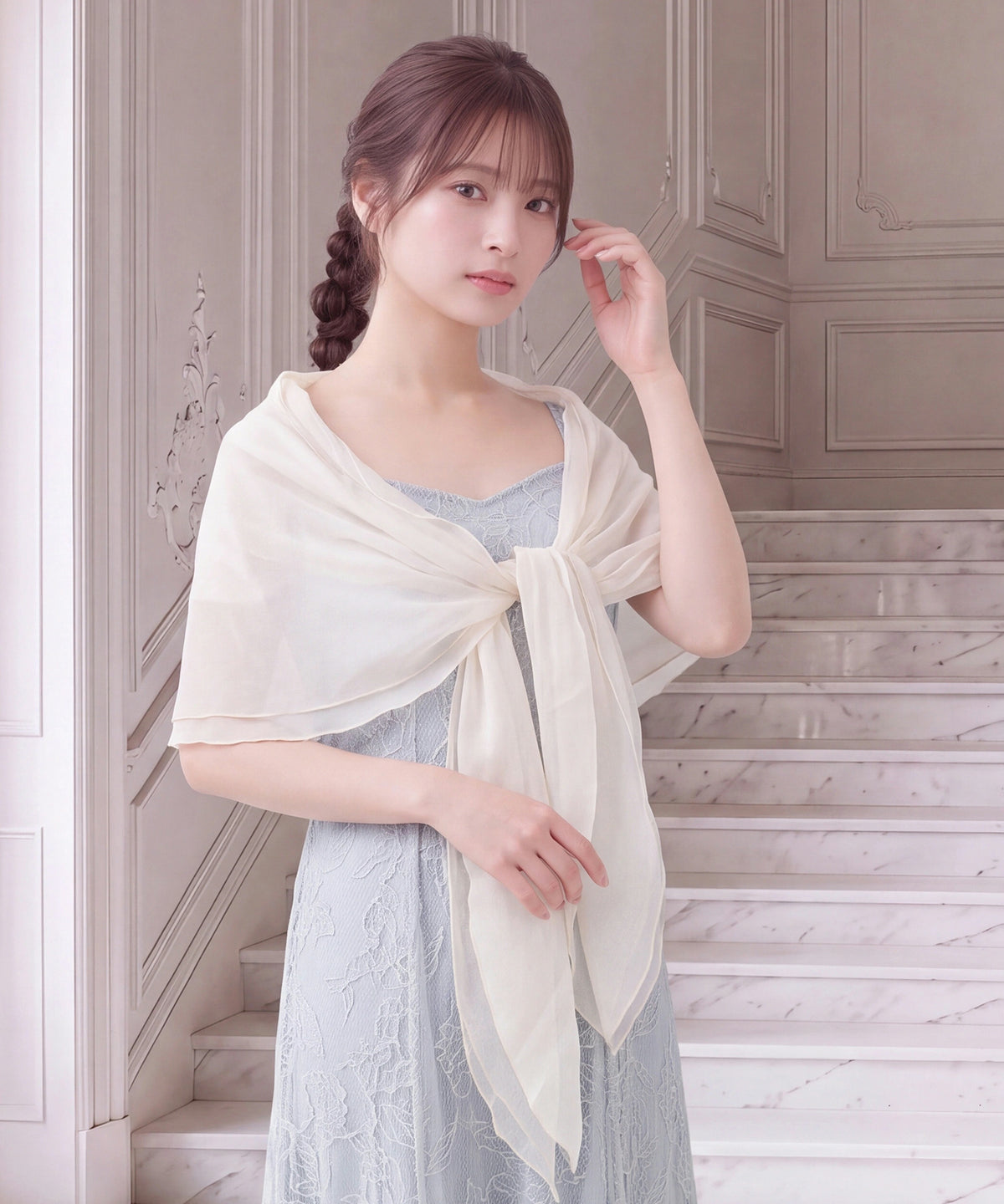 ベージュ(AI画像)　model：160　