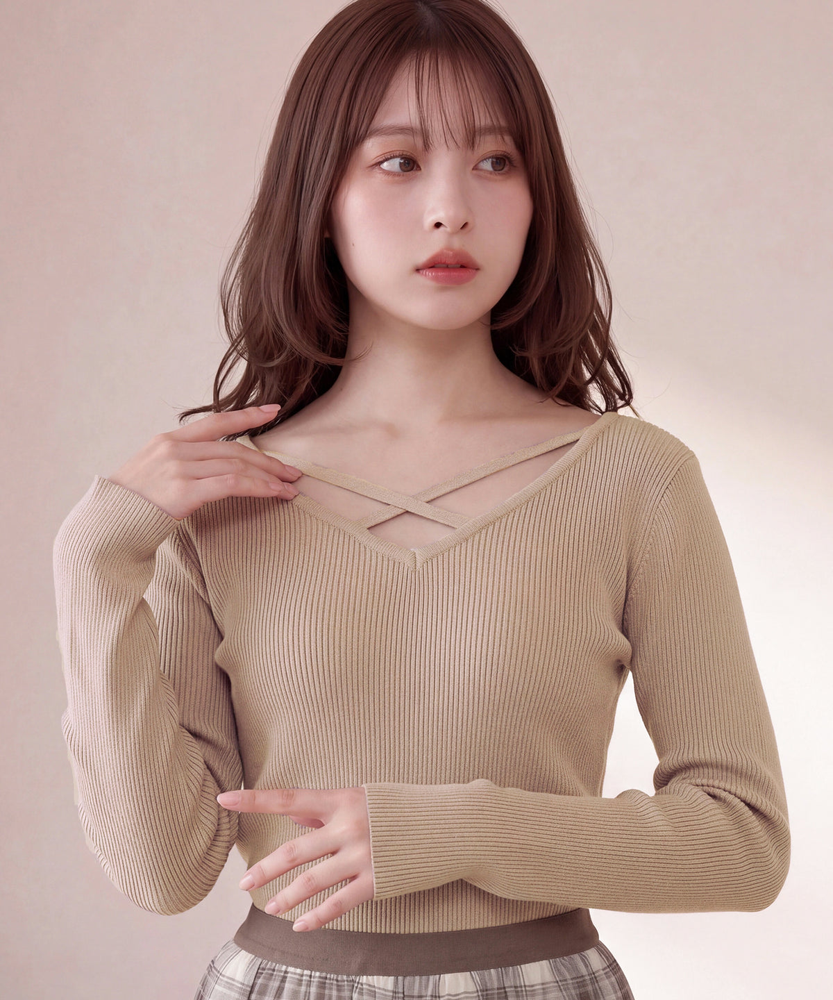 ベージュ(AI画像) 