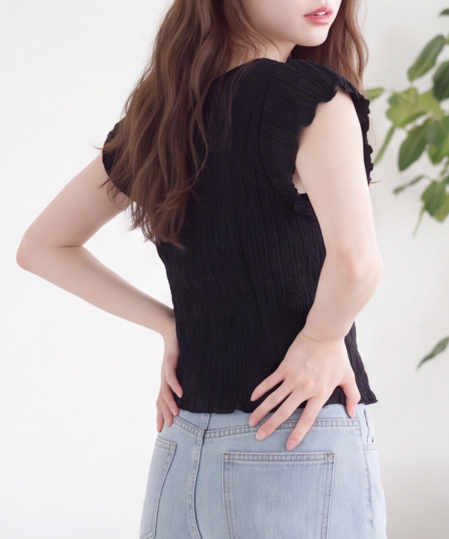 ブラック　model：160　着用サイズ：M