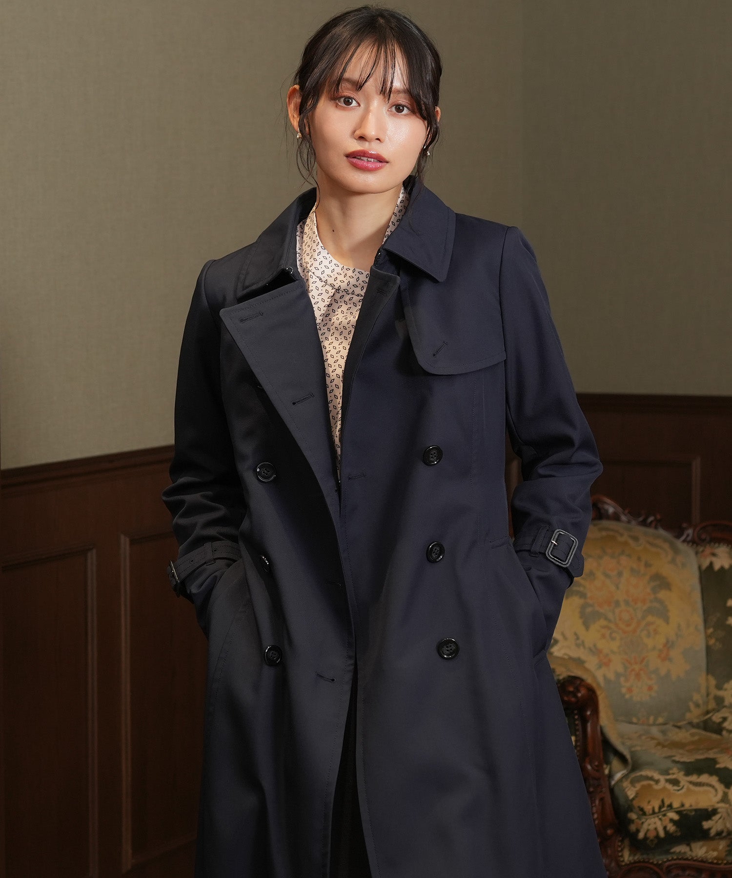 trench coat with liner