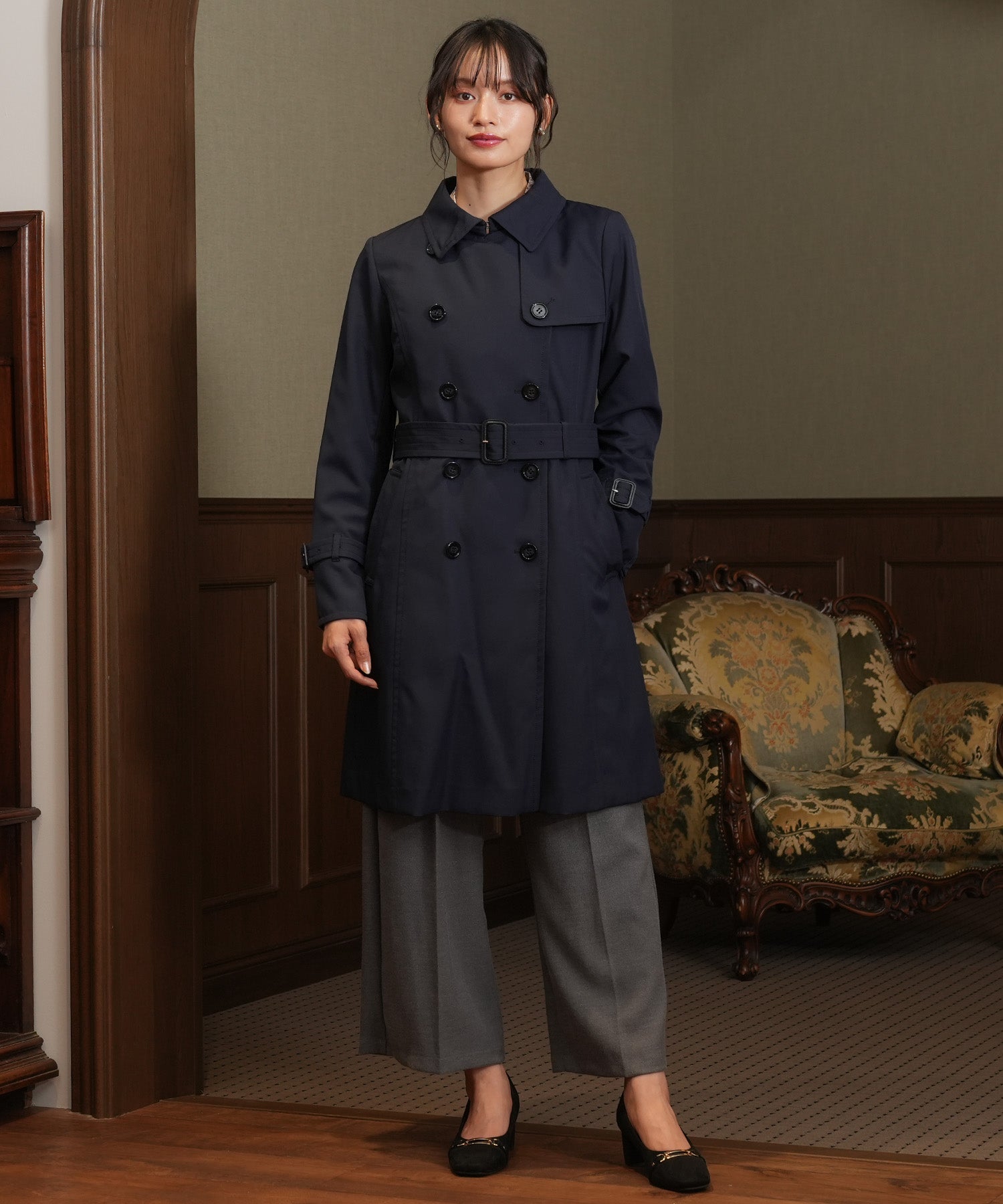 trench coat with liner